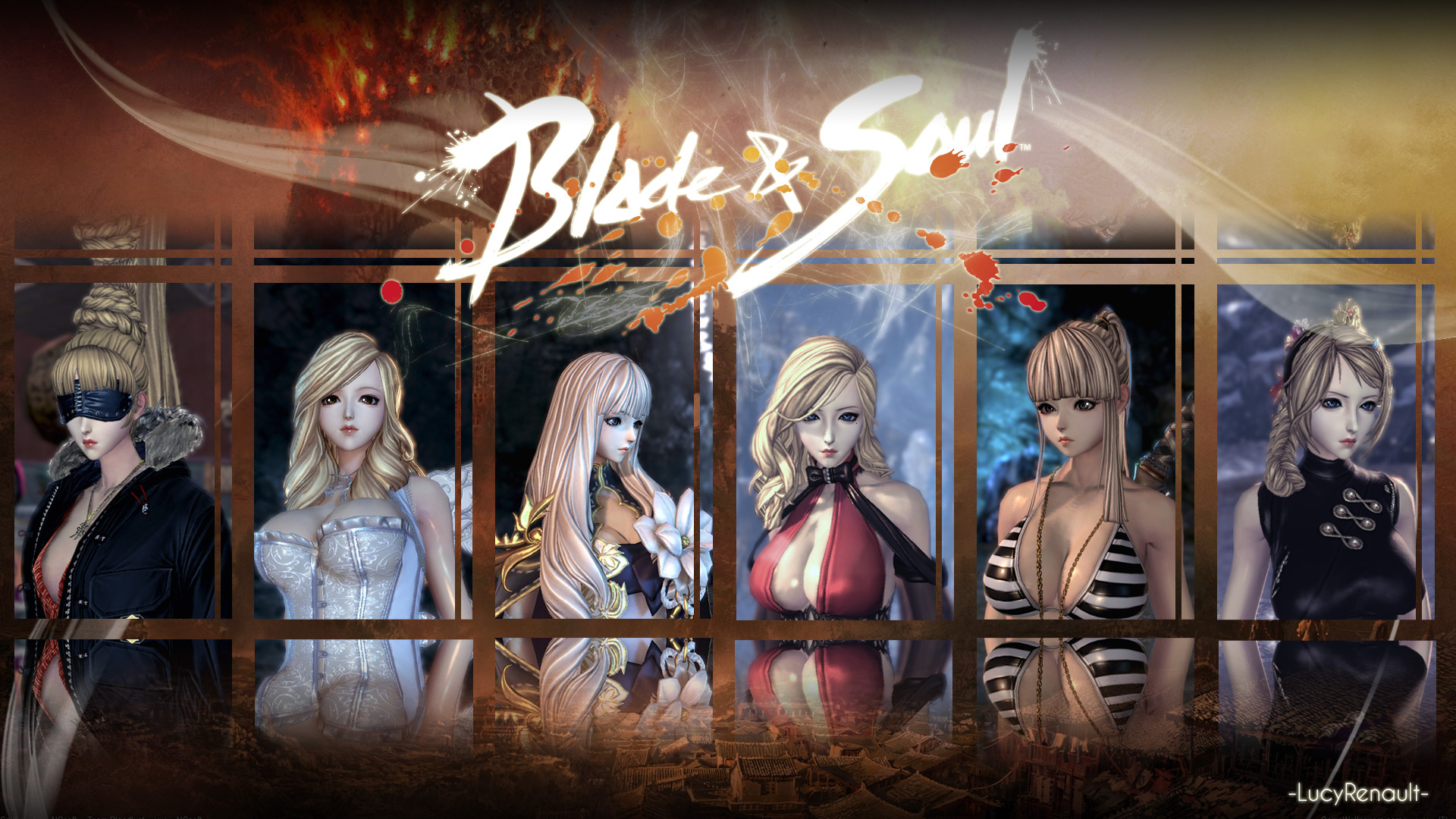 1920x1080 Blade and soul wallpaper