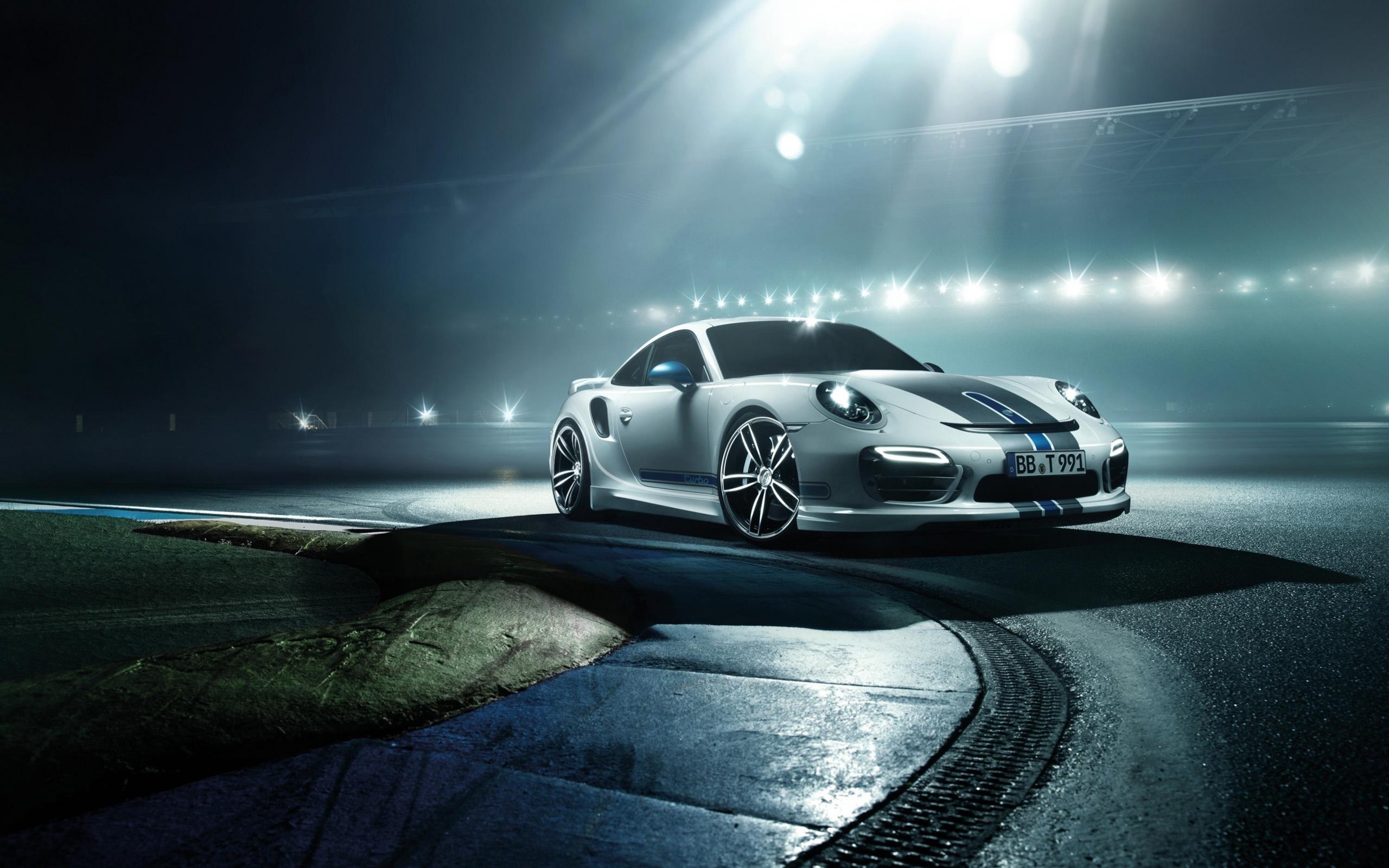 2560x1600 2014 Porsche 911 Turbo By Techart Mac wallpaper