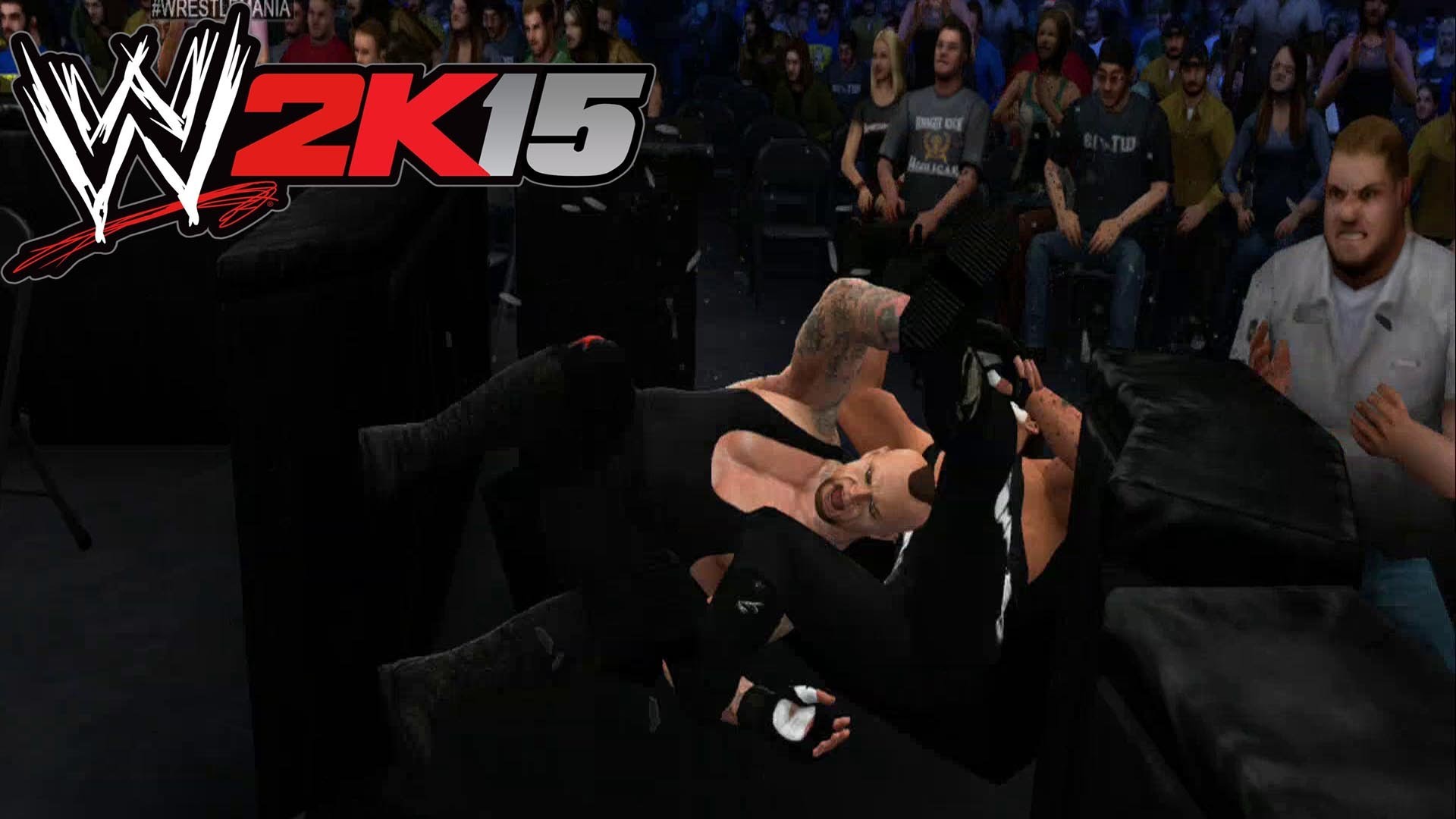 1920x1080 WWE 2K15 - Wrestlemania Undertaker vs Sting [ HD ]
