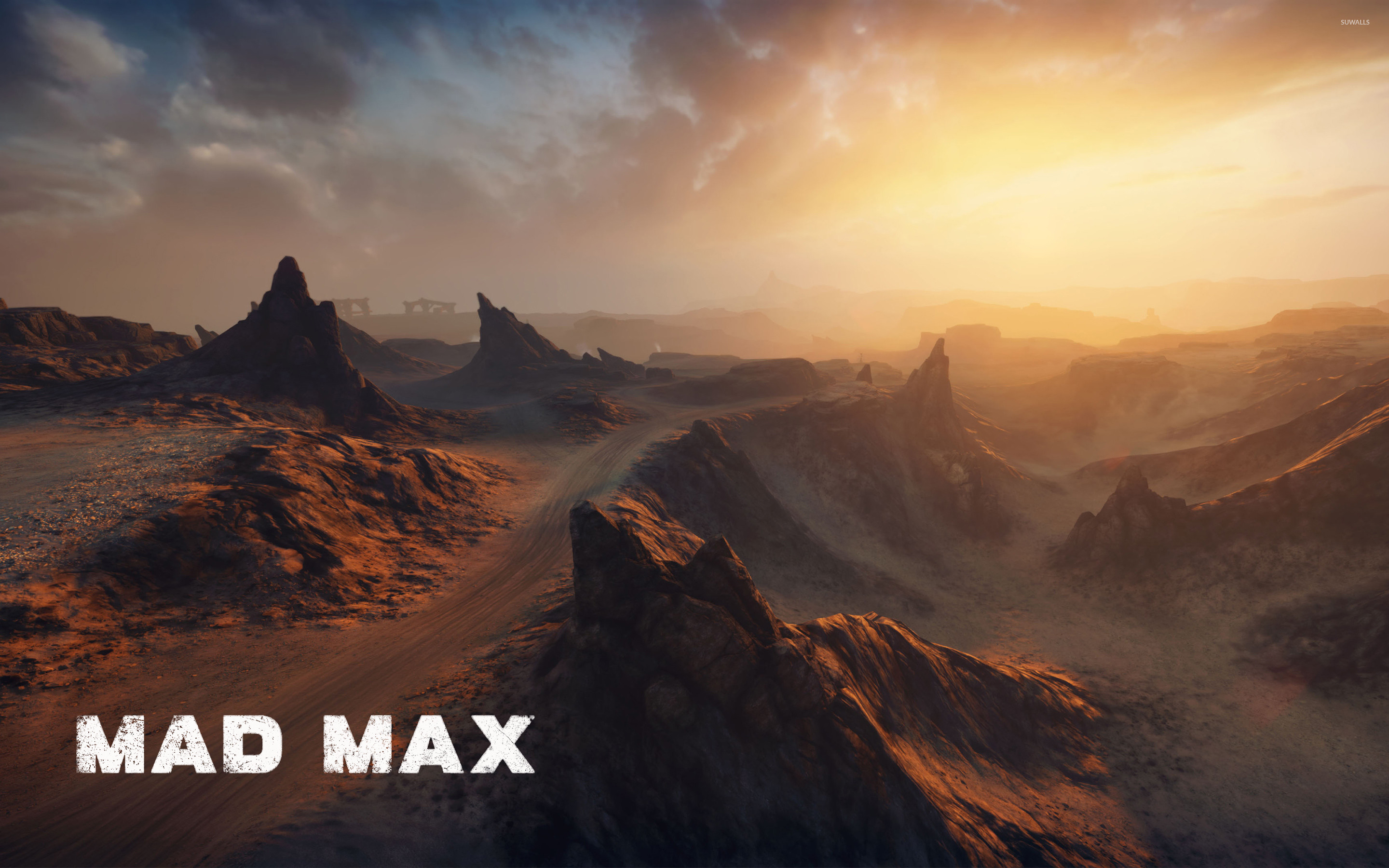 2880x1800 The Wasteland - Mad Max wallpaper
