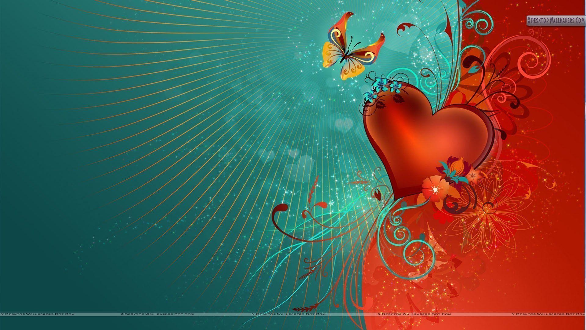 1920x1080 Red Butterfly Background Wallpaper - HD Wallpapers