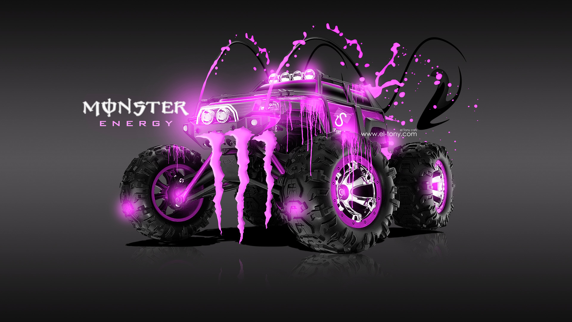1920x1080 Monster Energy monster truck wallpaper