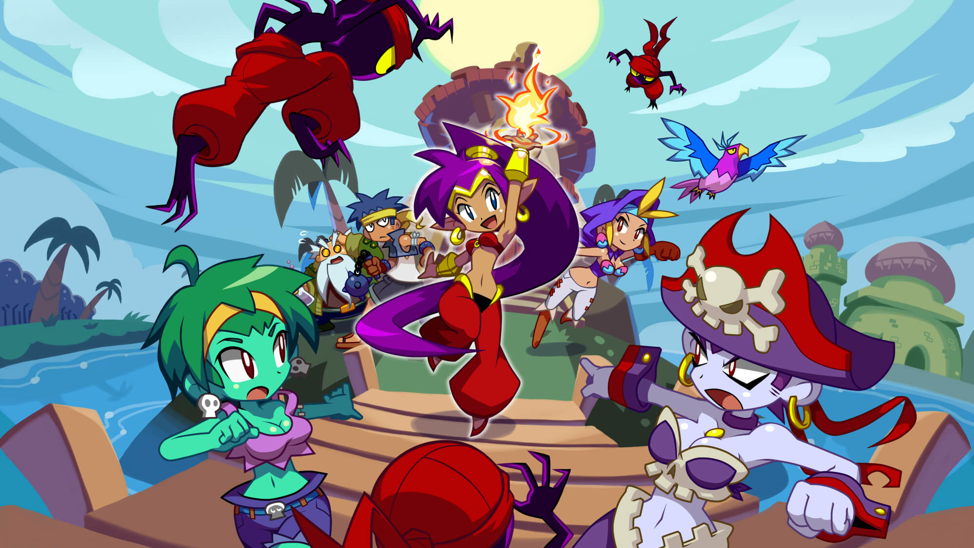 2000x1125 Video Game - Shantae: Half-Genie Hero Wallpaper