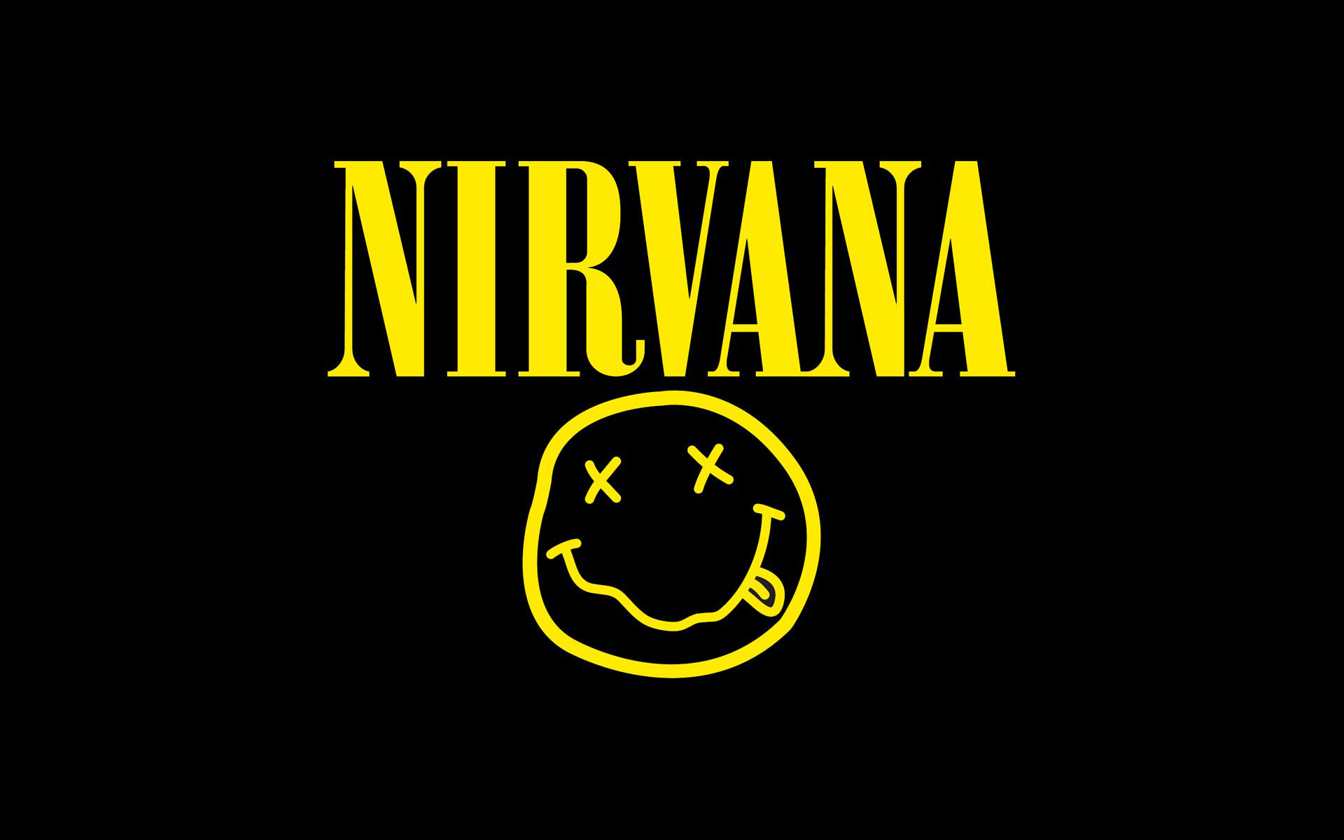 1920x1200 Nirvana Logo Vector Desktop Wallpaper