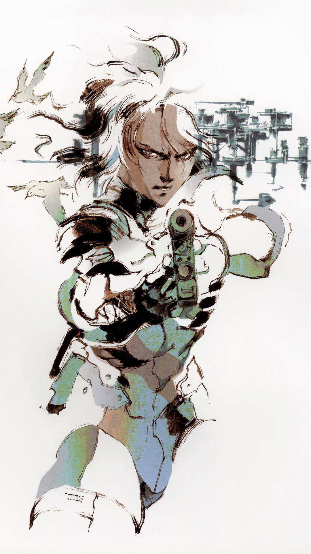 1080x1920 ... Raiden - Metal Gear Solid 2 Game mobile wallpaper