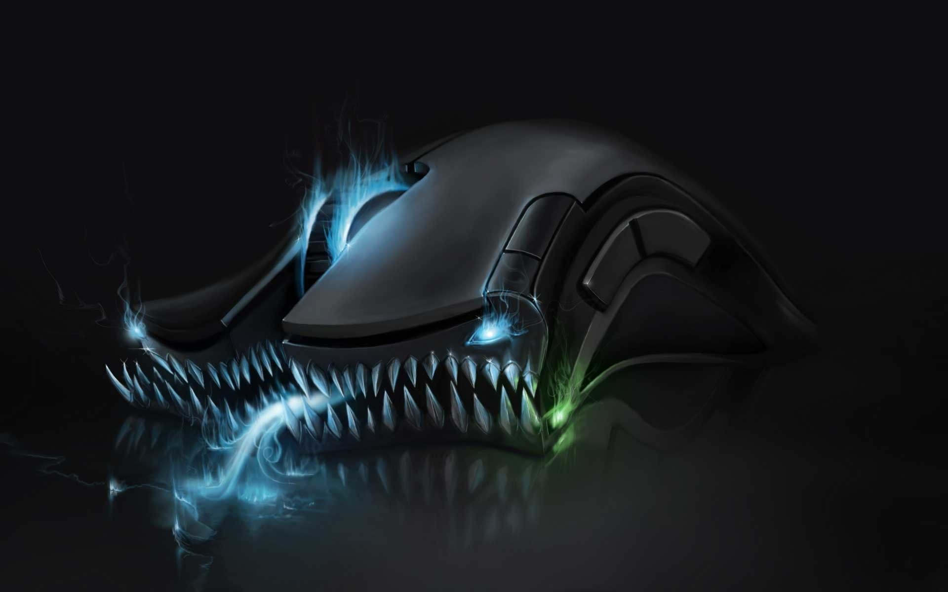 1920x1200 3D Gaming Mouse for PC. 3d Fantasy Mouse HD Wallpaper