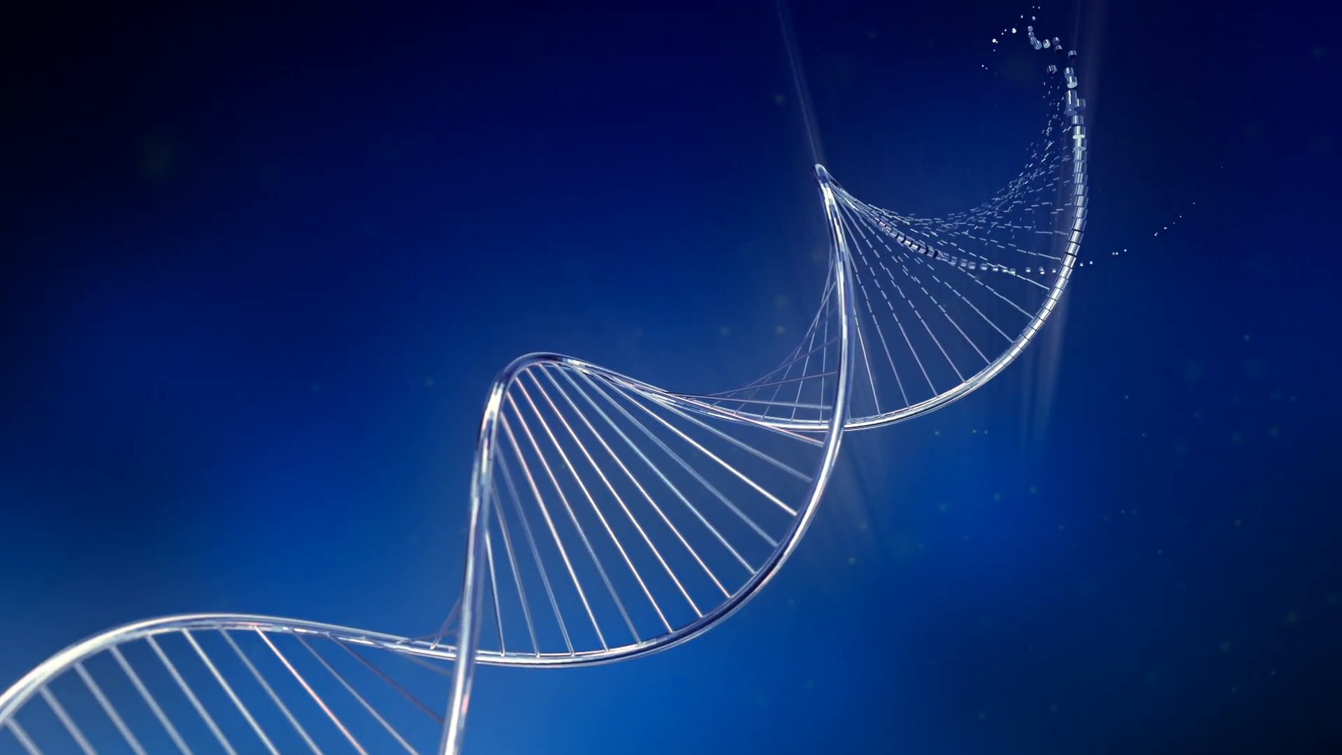 1920x1080 Double Helix Developing Genetic Engineering DNA Loop Motion Background -  Storyblocks Video