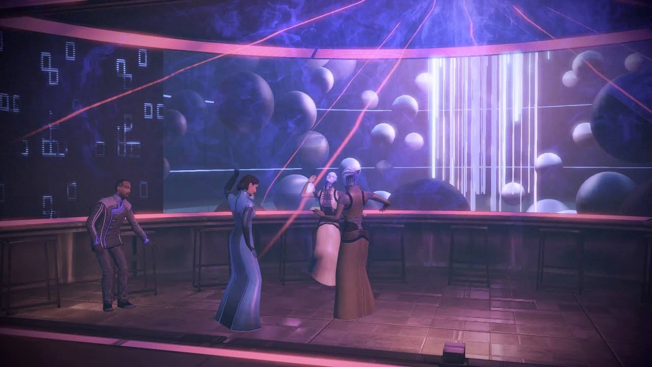 1920x1080 Mass Effect 3 Citadel DLC Casino Dance Floor Dreamscene Video Wallpaper