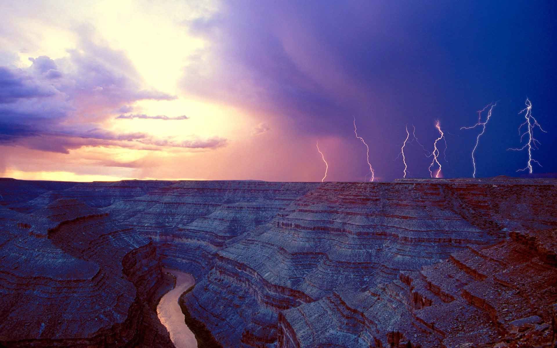 1920x1200 Sky Clouds Rain Nature Storm Thunderstorm Lightning Wallpaper Of Beautiful  For Desktop