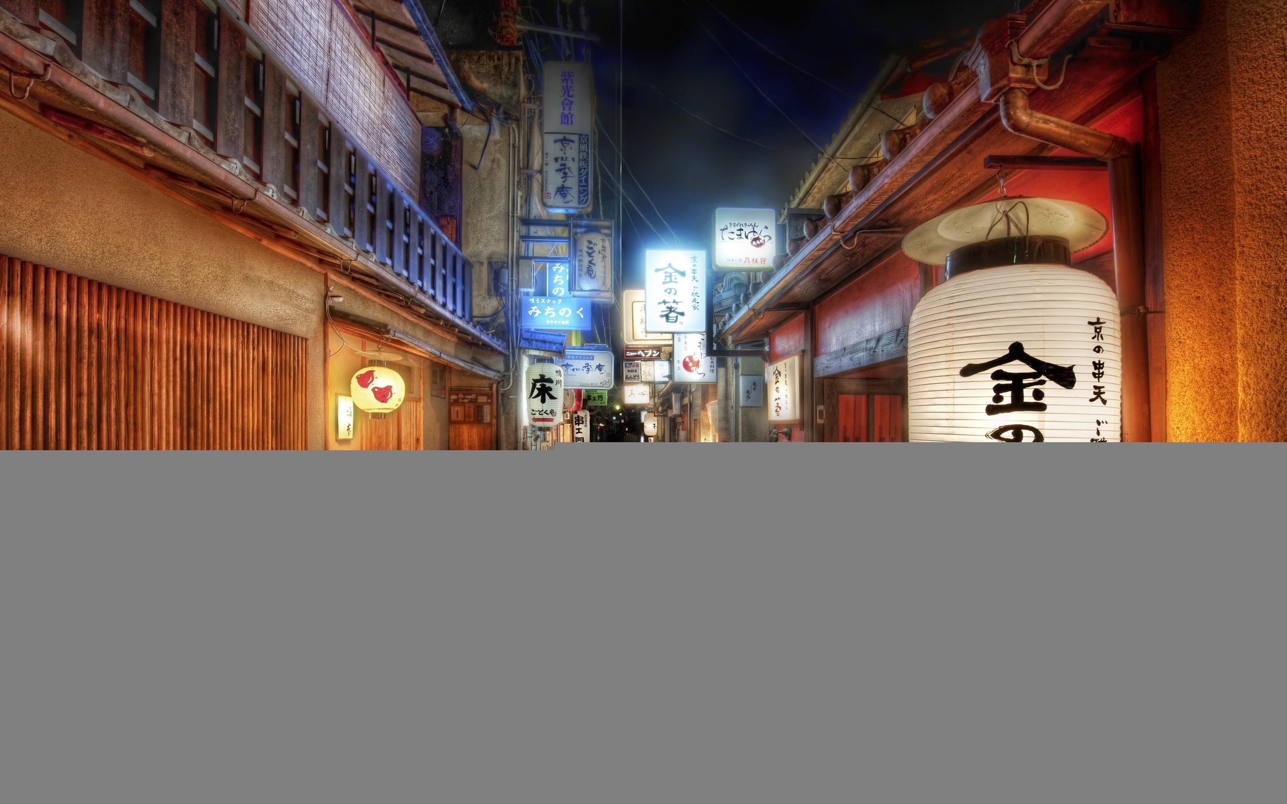 2560x1600 Japan's alley Mac wallpaper