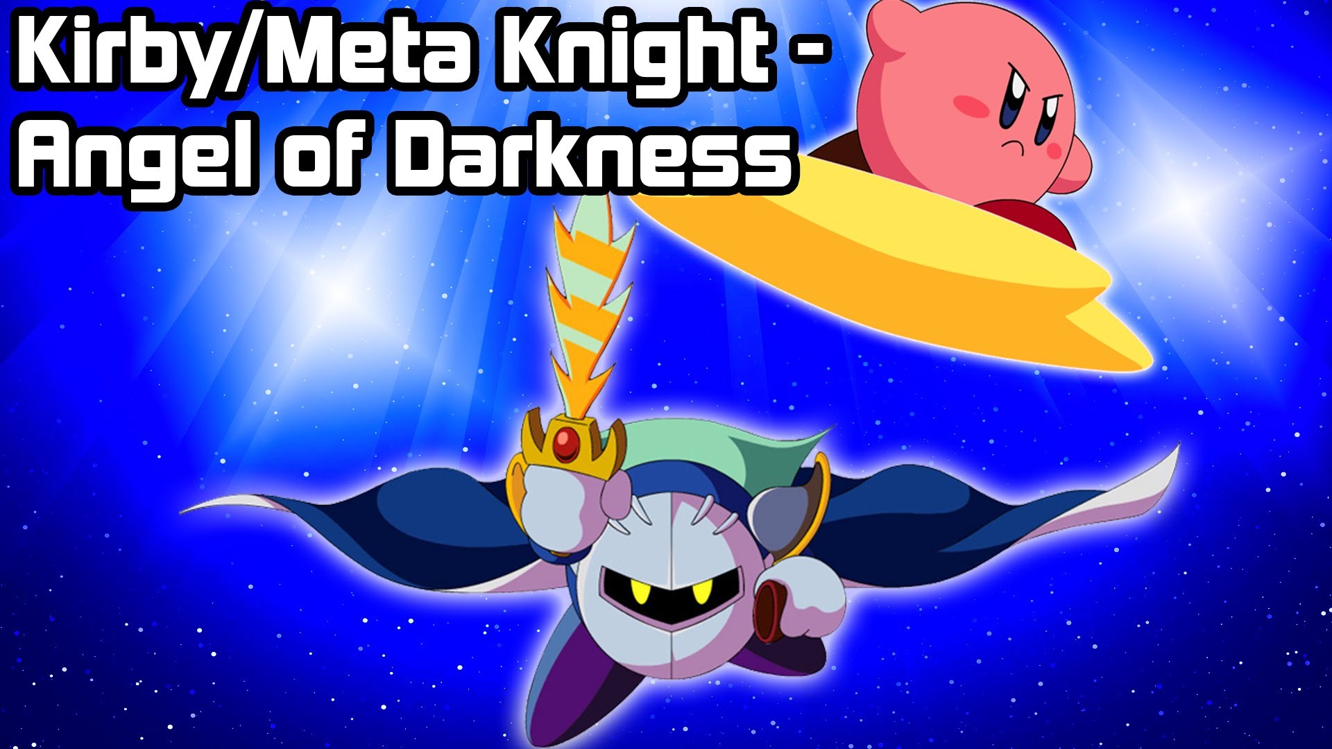 1920x1080 Kirby/Meta Knight Tribute - Angel of Darkness