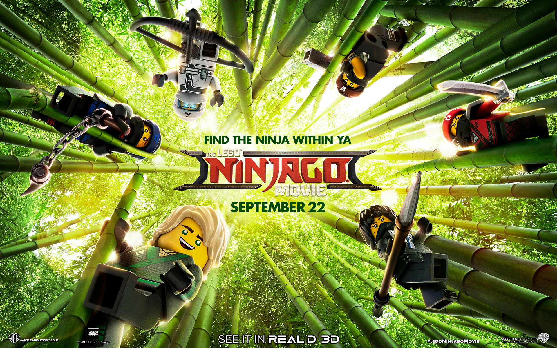 1920x1200 The LEGO Ninjago Movie (2017) Wallpapers