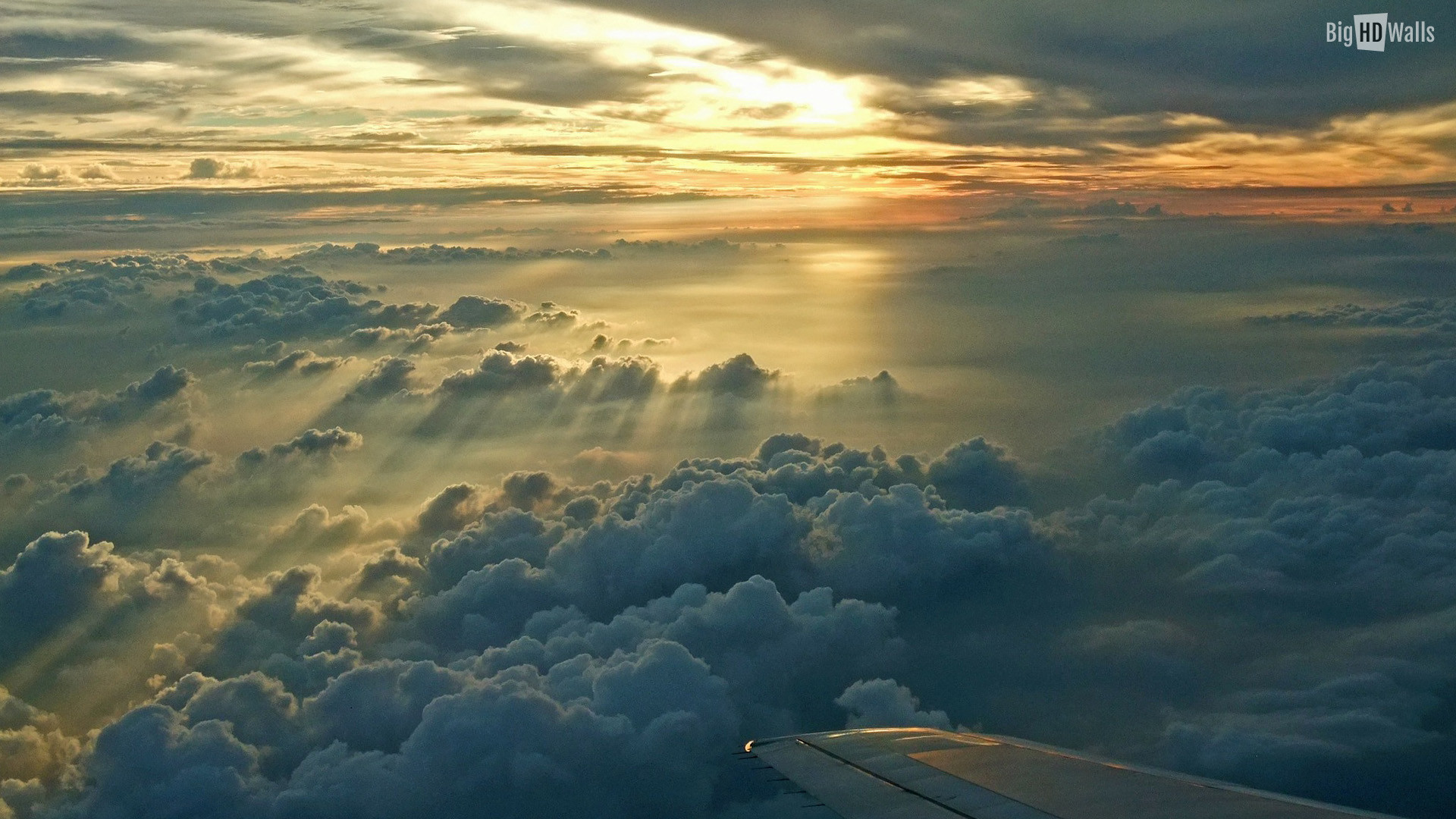 1920x1080 Above the Clouds Â· Sunset Above the Cluods HD Wallpaper