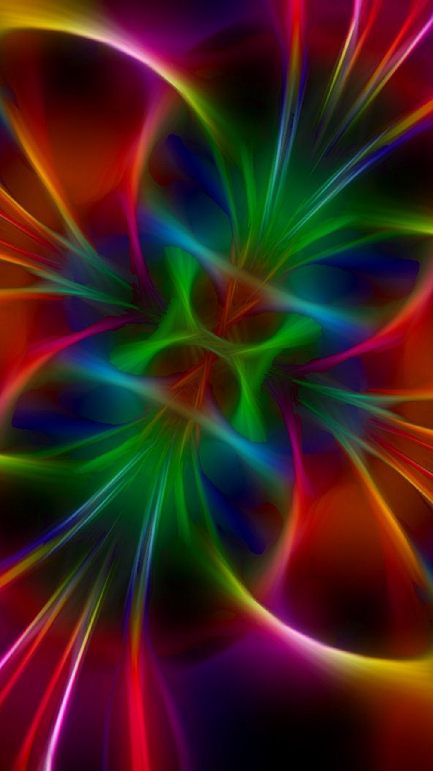 1440x2560  Wallpaper glow, bright, abstract, background, color