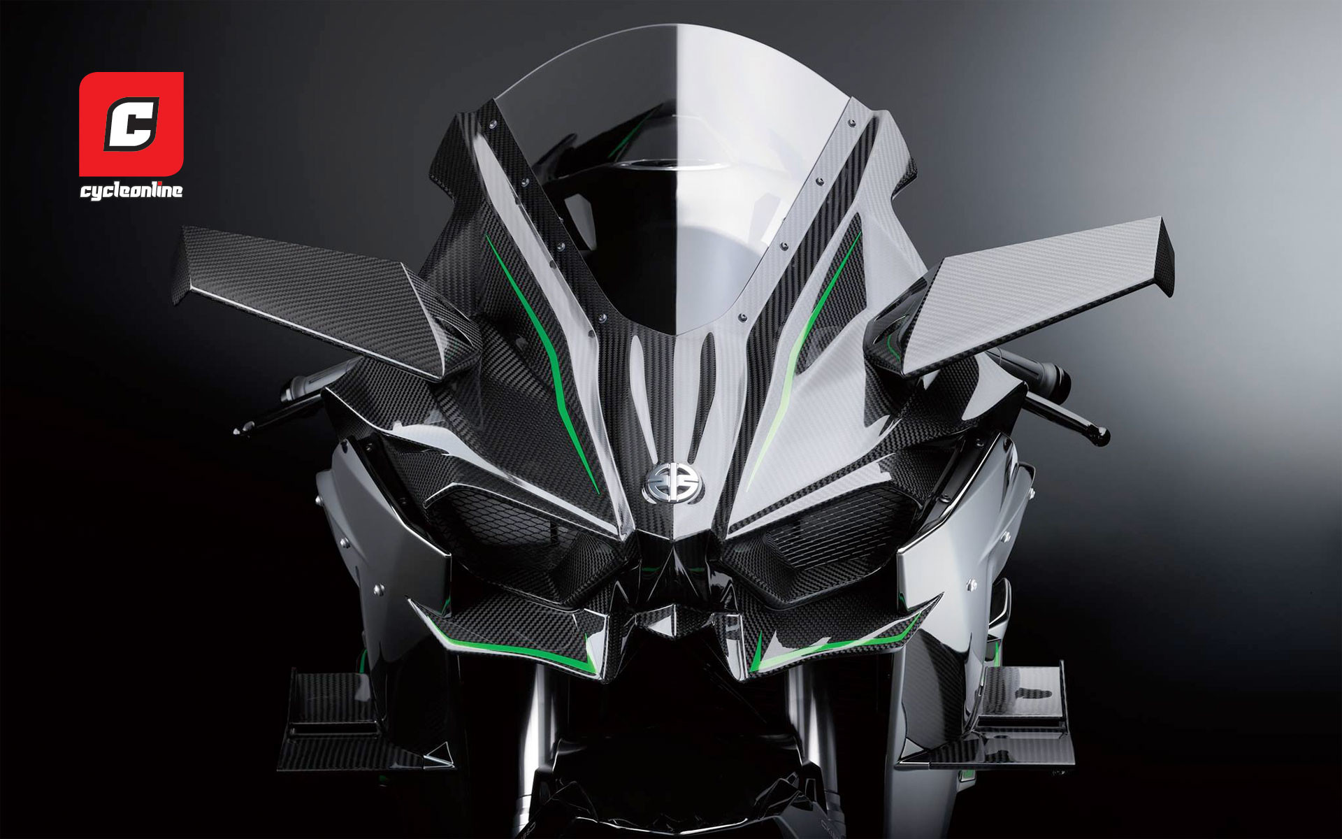 1920x1200 There's been a stack of hype surrounding Kawasaki's Ninja H2, last night  unveiled in track trim as the Ninja H2R complete with supercharger as  expected.