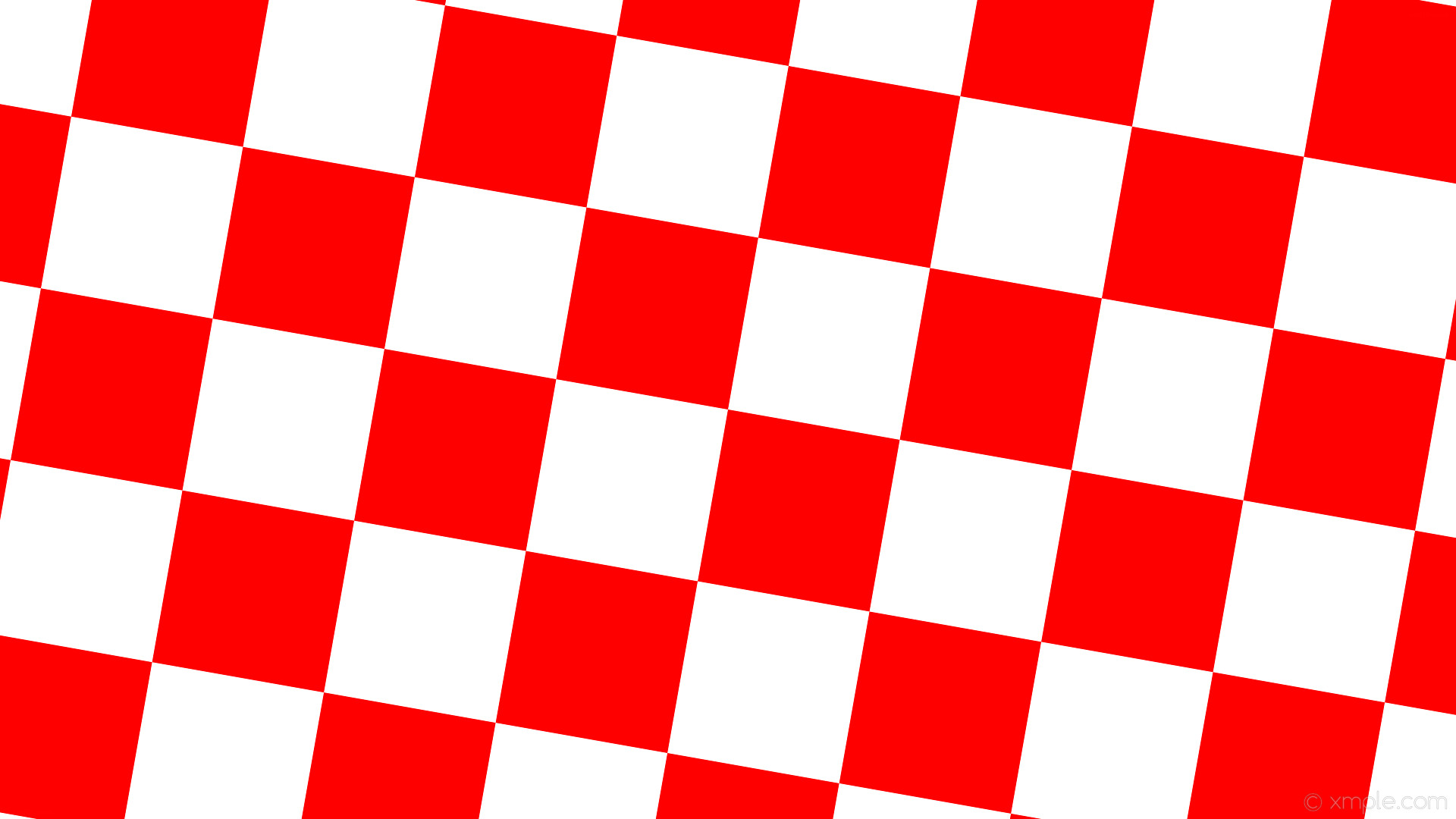 1920x1080 wallpaper checkered red white squares #ffffff #ff0000 diagonal 80Â° 230px
