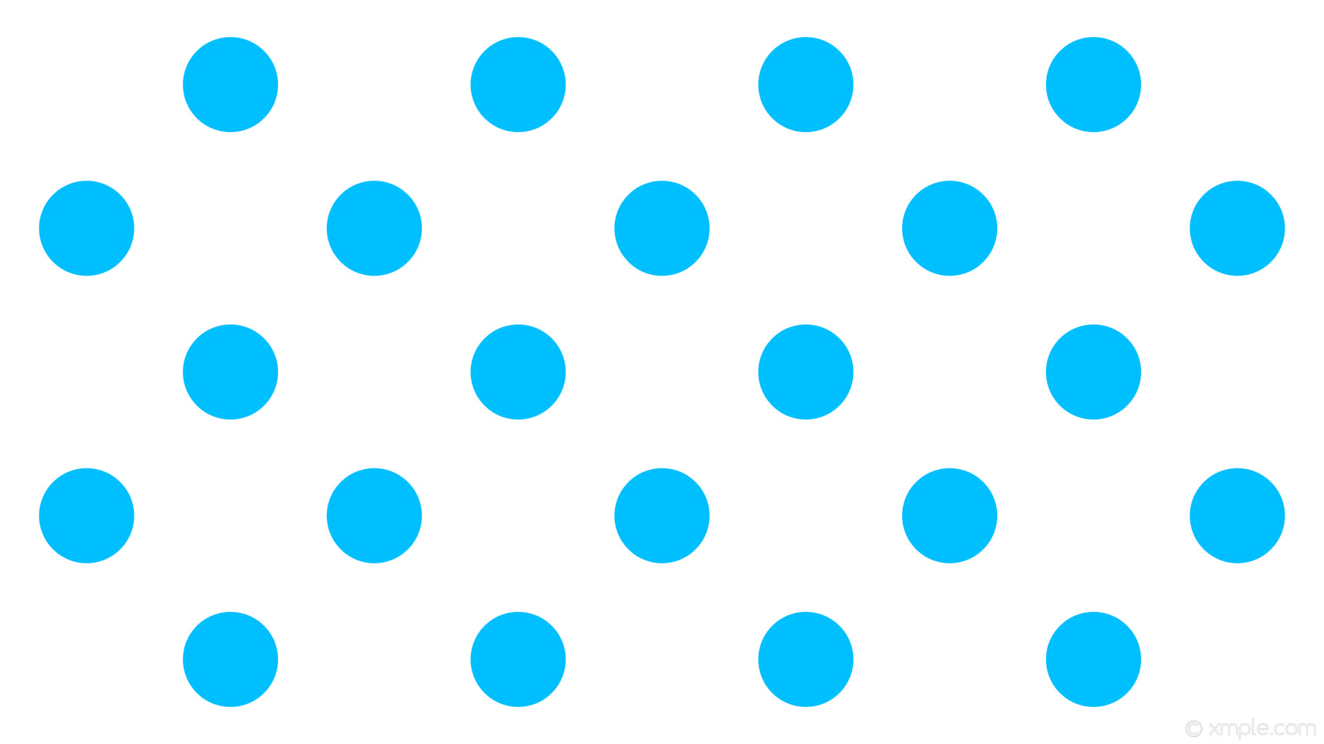 1920x1080 wallpaper white polka dots spots blue deep sky blue #ffffff #00bfff 225Â°  138px