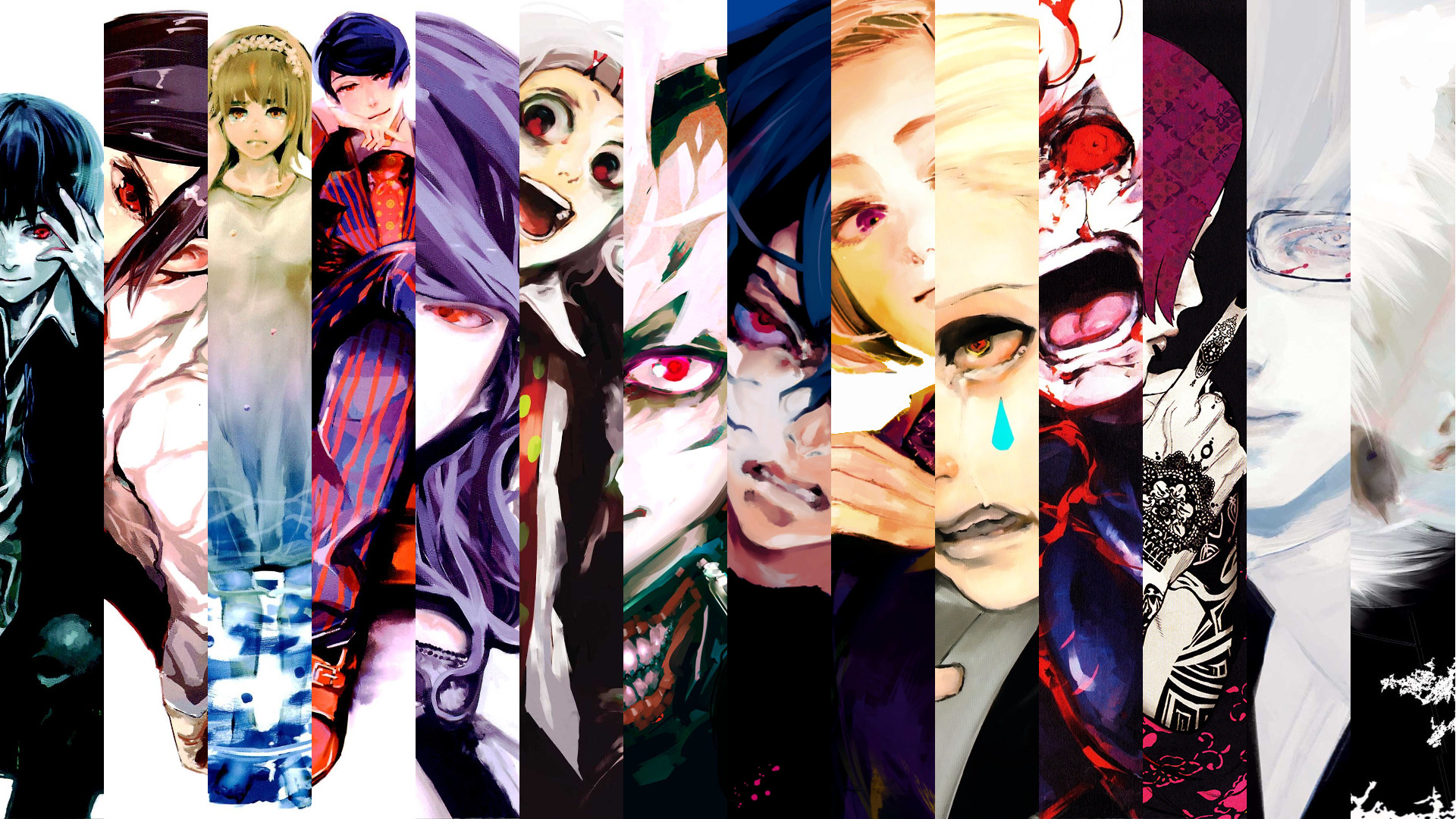 1920x1080 All Tokyo Ghoul Volume Covers Wallpaper [] ...
