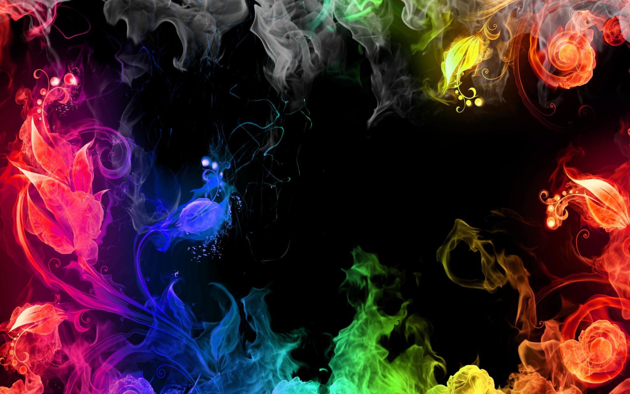 2048x1280 colored-smoke-background