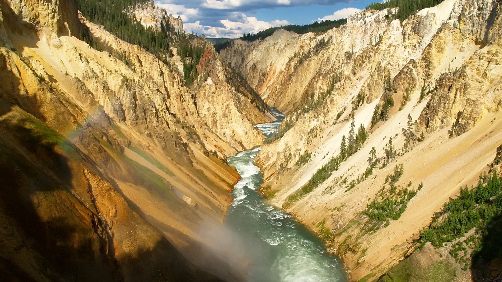 1920x1080 Yellowstone River wallpaper