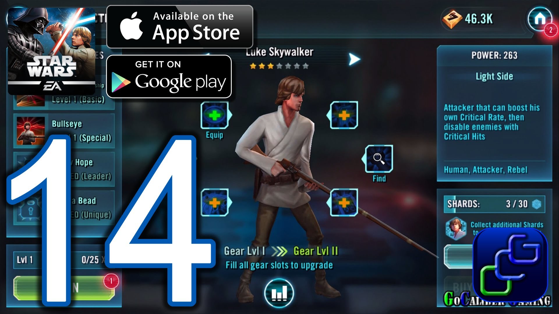 1920x1080 Star Wars Galaxy of Heroes Android iOS Walkthrough - Part 14 - Dark Side  Battles 2 (HARD)