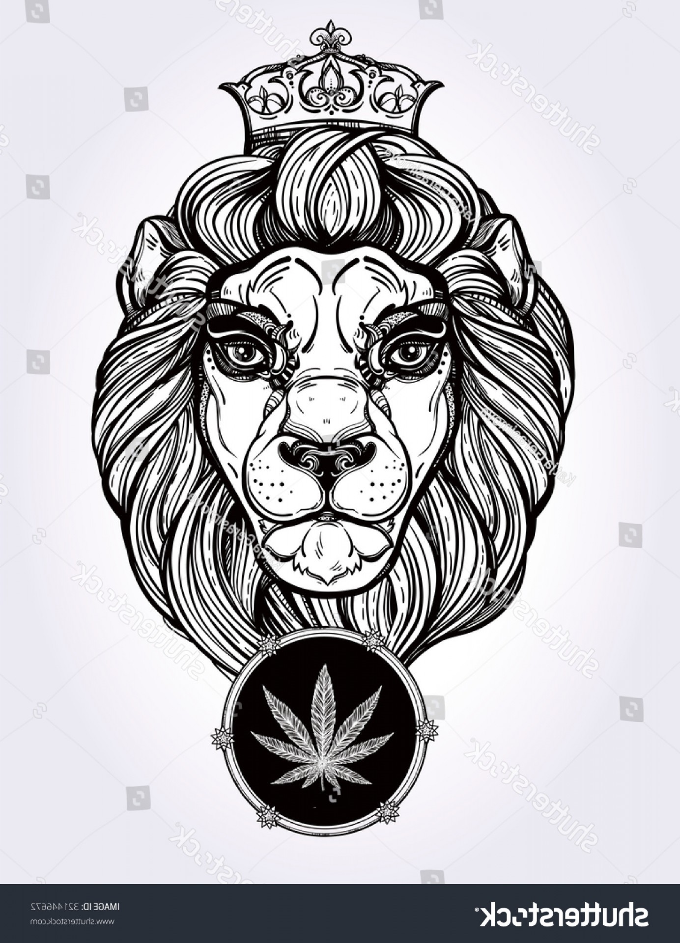 1384x1920 Lion Of Judah Vector Art: Lion Judah Head Reggae Background Rasta