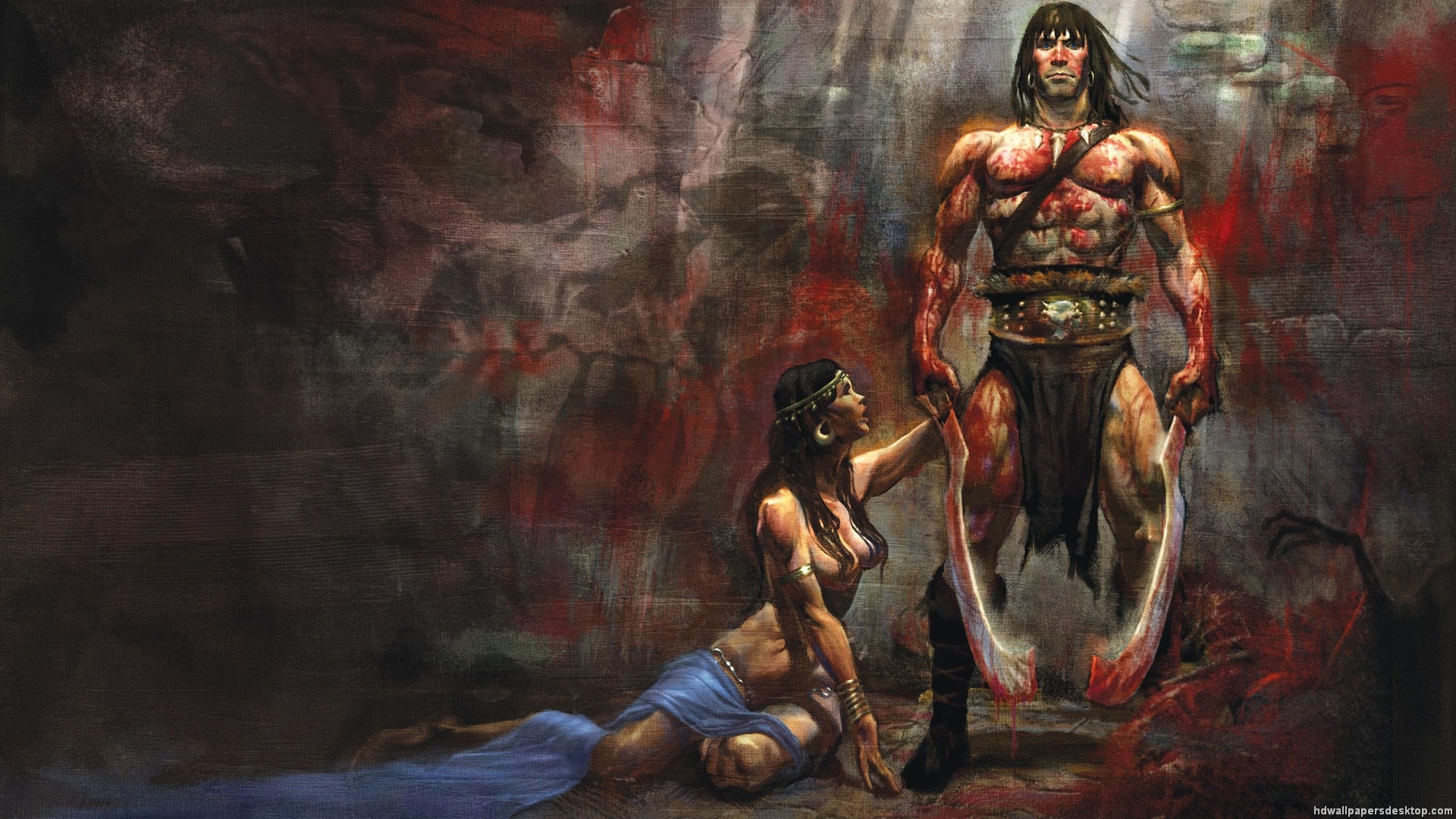 1920x1080 Conan the Barbarian Wallpaper, Conan, Red Sonja Wallpaper, 