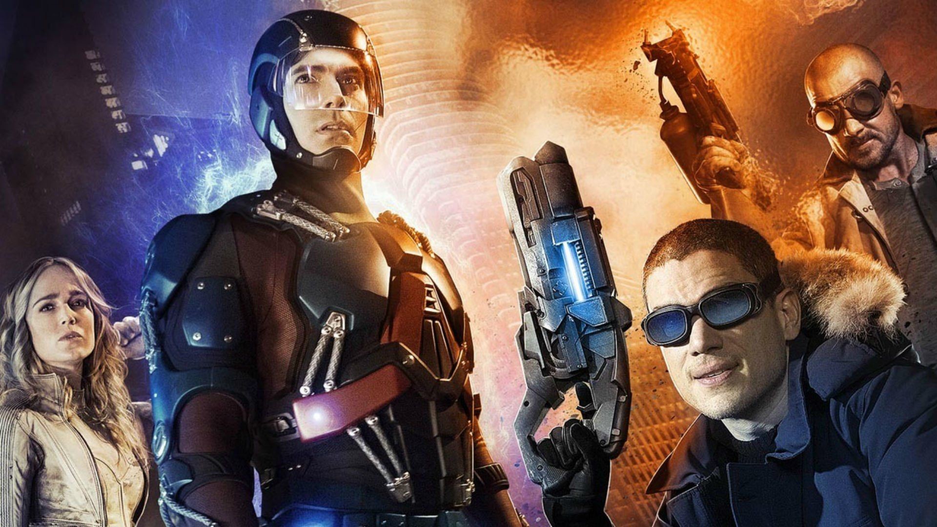 1920x1080 Hawkman and Hawkgirl in Legends of Tomorrow wallpapers