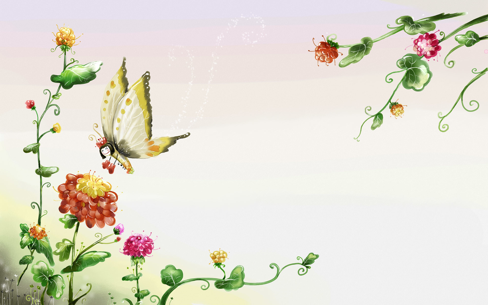 1920x1200 Cute Butterfly Backgrounds (42 Wallpapers)