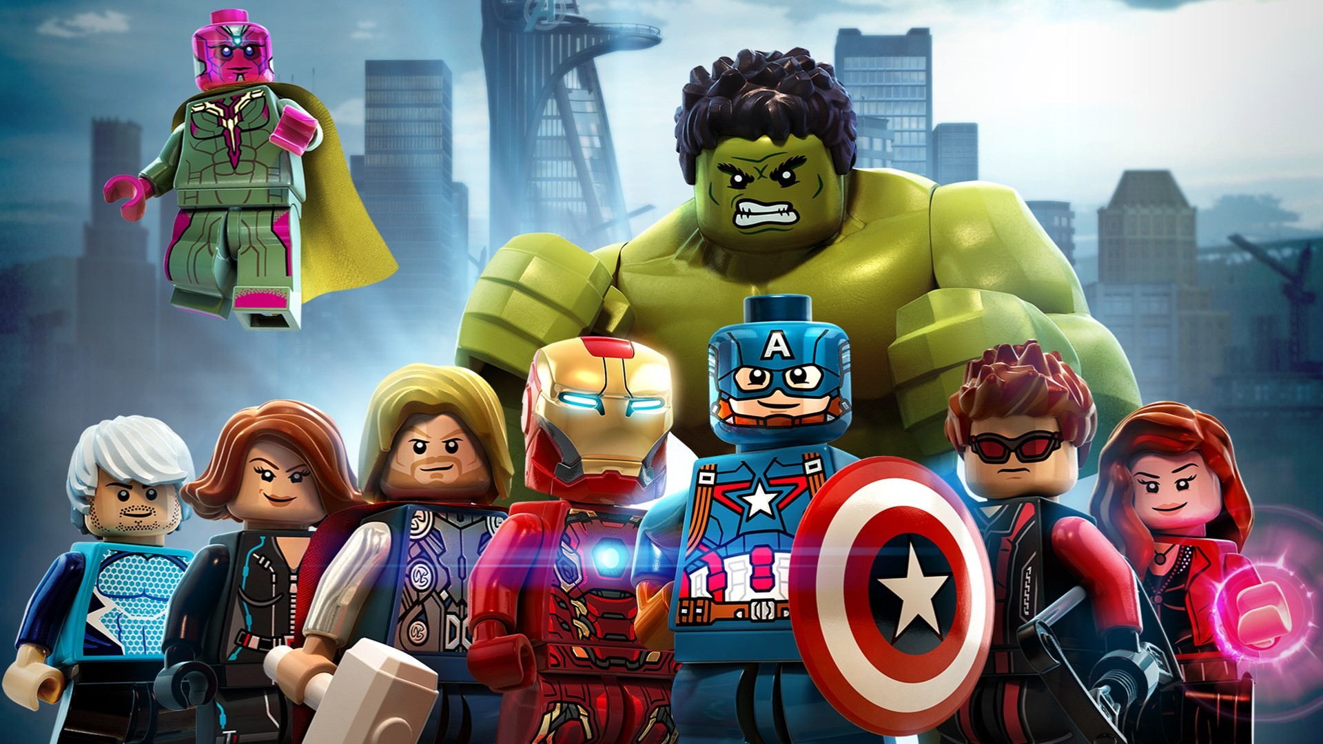 Lego Avengers Wallpaper HD.