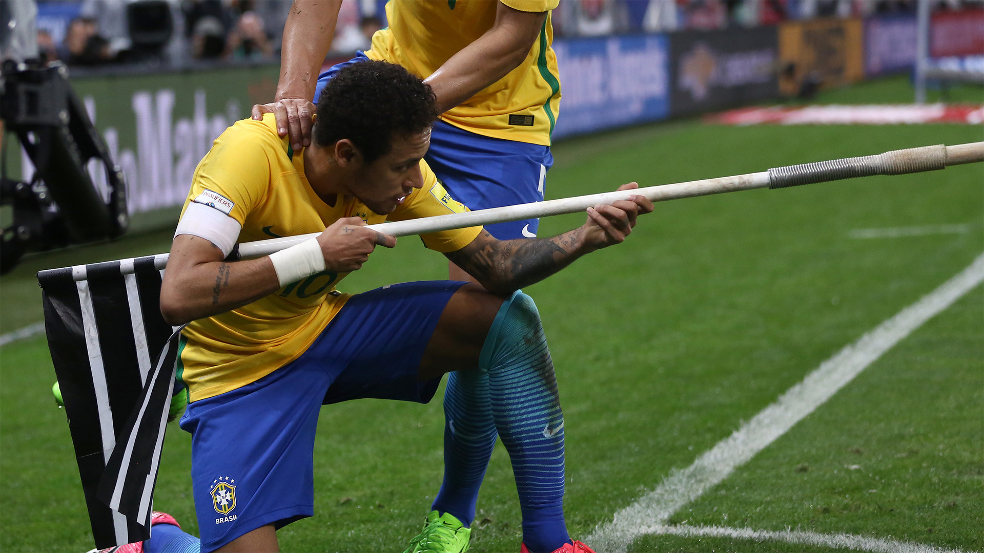 1920x1080 Neymar brincadeira Brasil Paraguai Eliminatorias 2018 28032017
