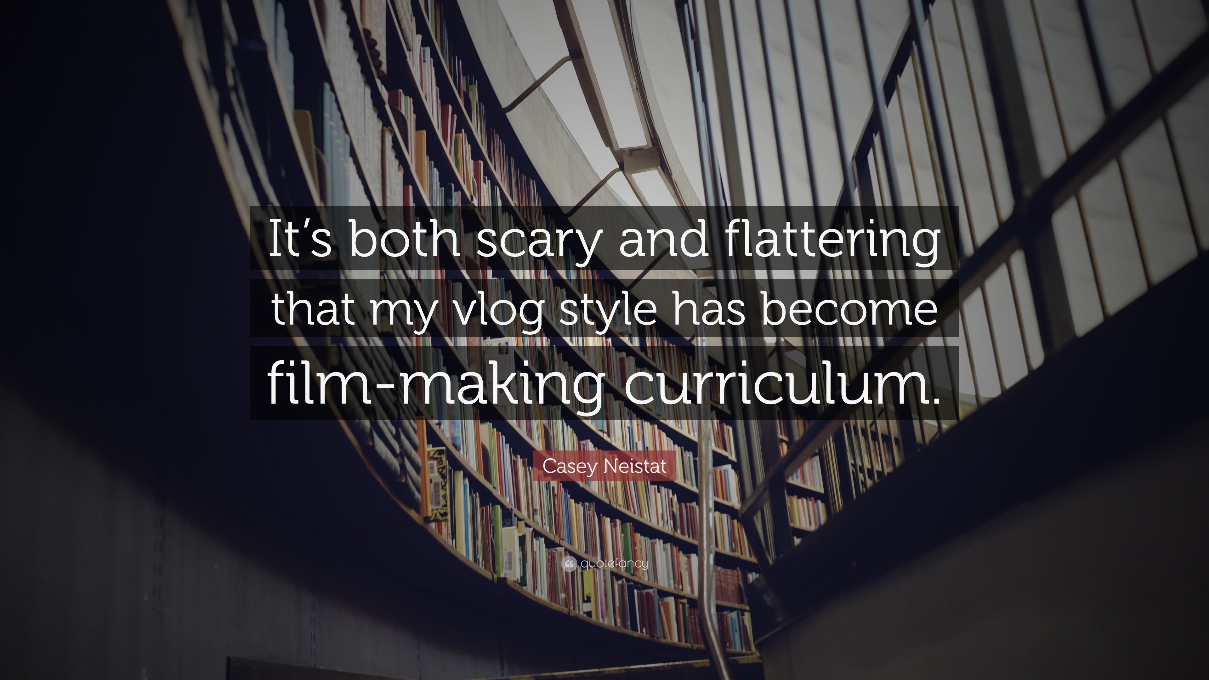 3840x2160 Casey Neistat Quote: “It's both scary and flattering that my vlog style has  become
