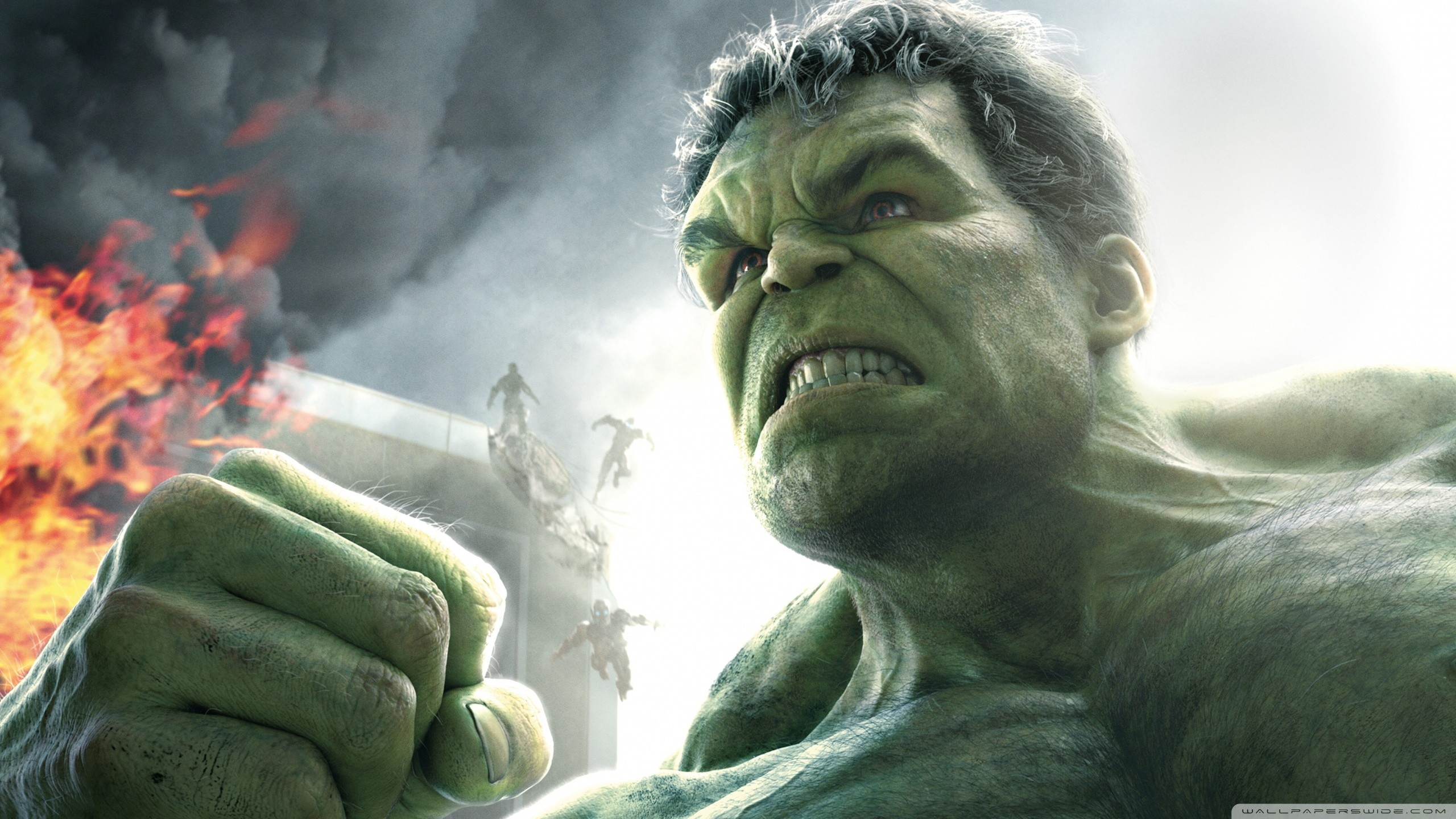 2560x1440 SimplyWallpapers.com: King Kong The Incredible Hulk (Movie .
