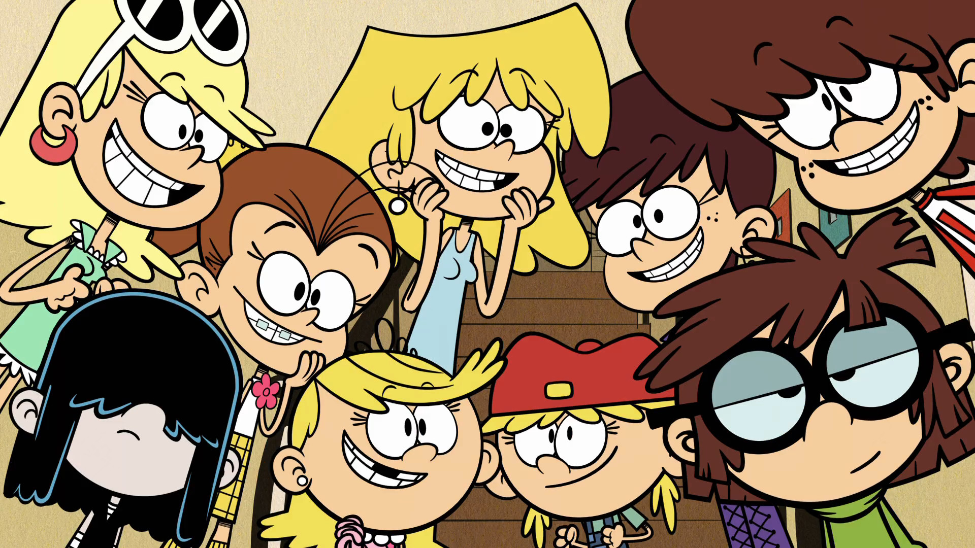1920x1080 Image - S1E22A sisters excited to see Linc.png | The Loud House  Encyclopedia | FANDOM powered by Wikia