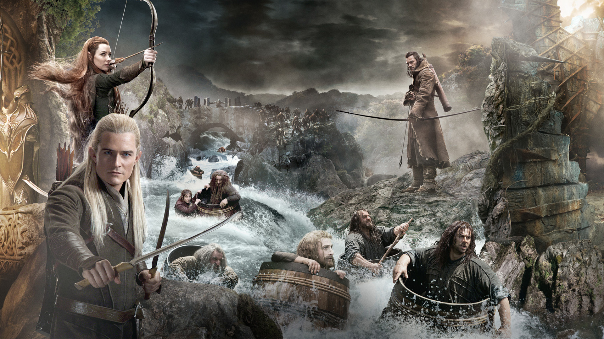 1920x1080  The Hobbit: The Desolation of Smaug Characters desktop PC and Mac  wallpaper
