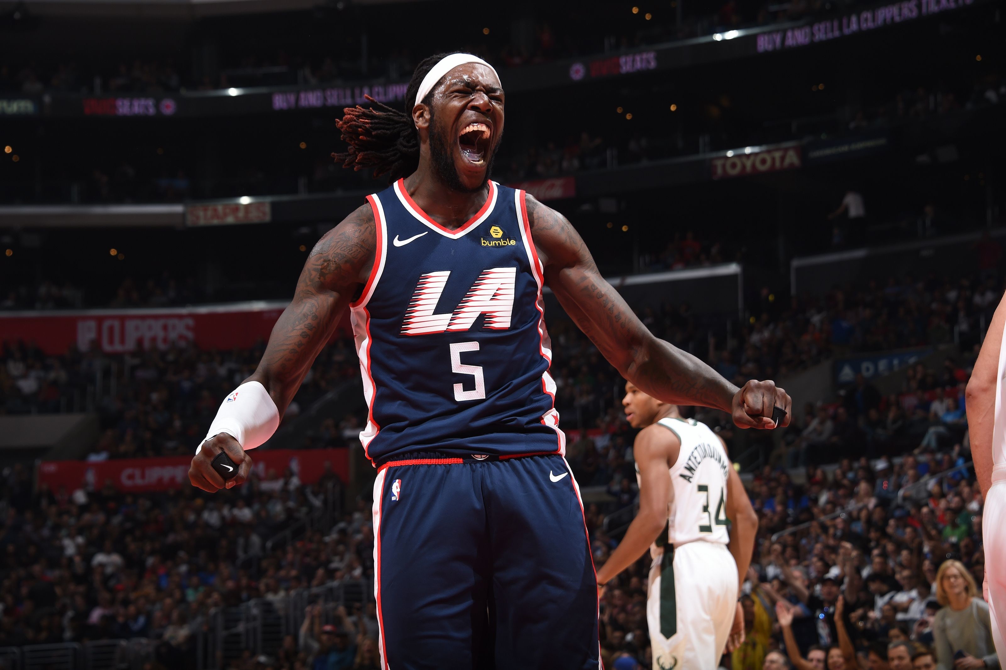 3200x2133 LA Clippers defeat red-hot Bucks in overtime thriller behind Harrell's 26