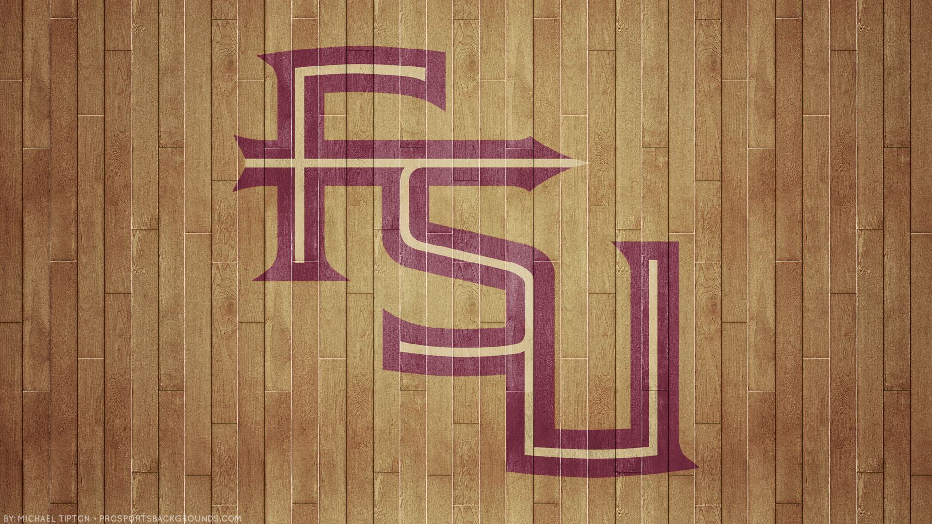 1920x1080 ... Florida State Seminoles 2018 ncaa basketball team logo hardwood  wallpaper free for mac and desktop pc
