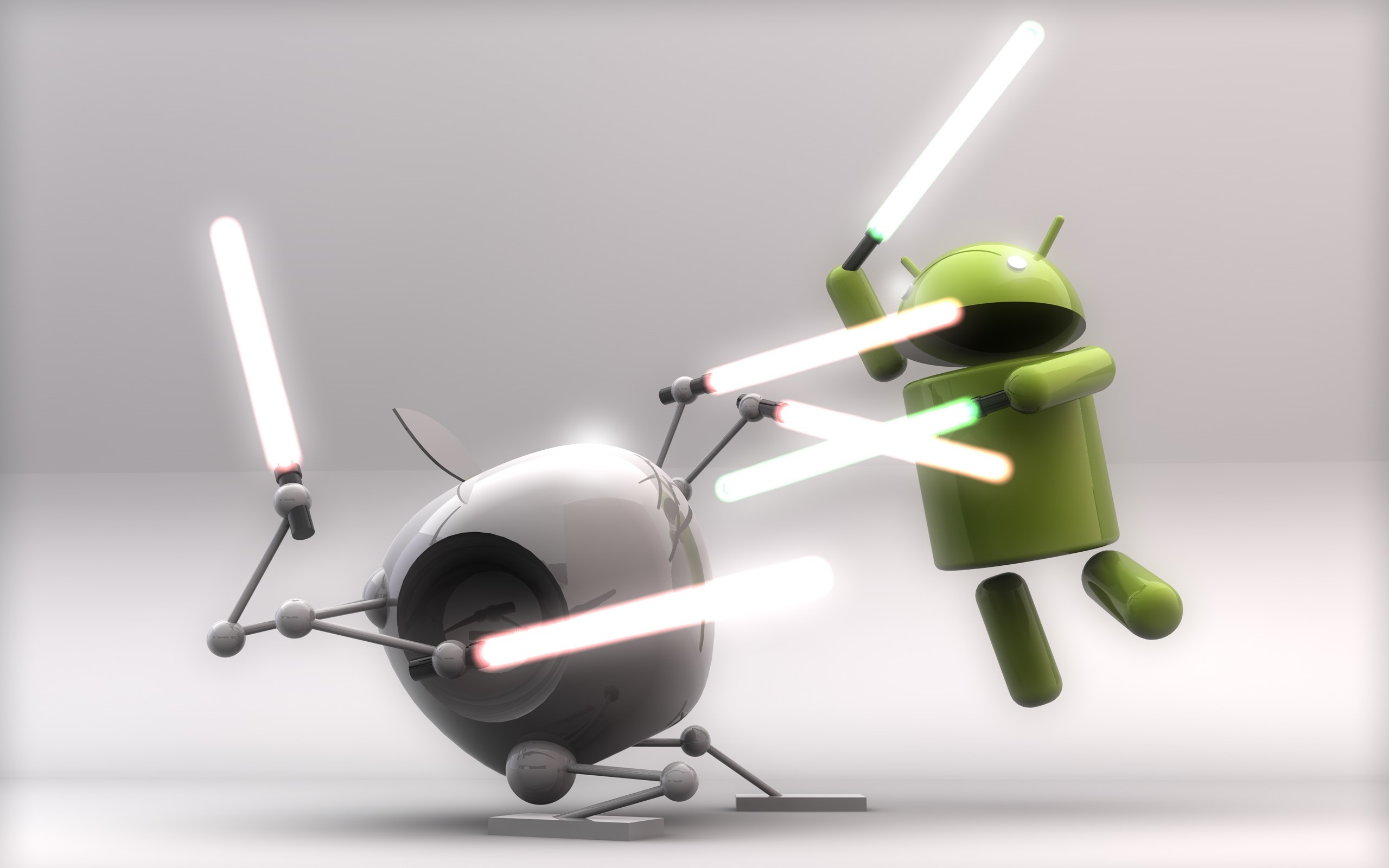 2560x1600 Android-apple-fight-3d-Wallpapers