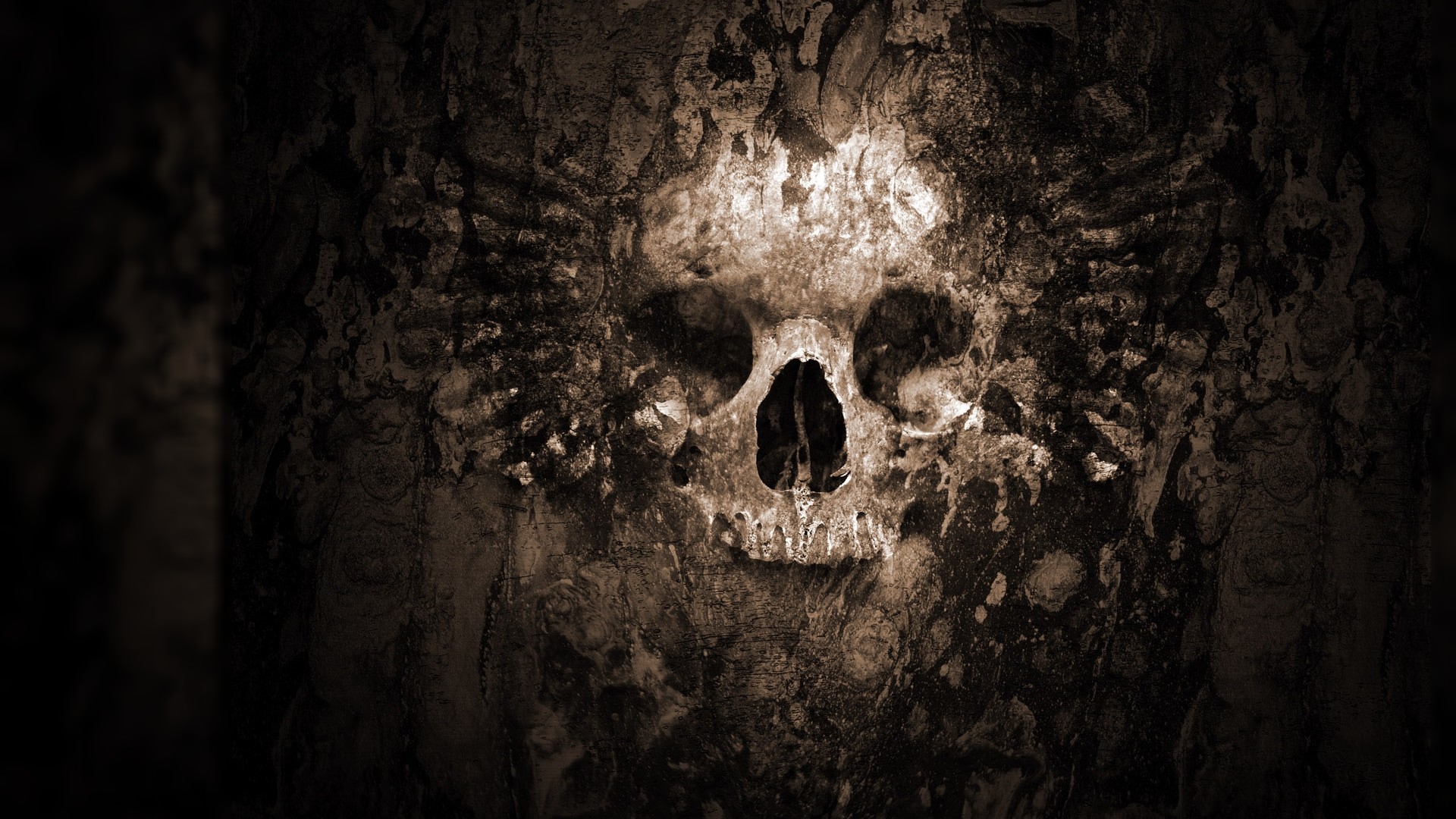 1920x1080 Scary Halloween Skeleton HD Wallpapers