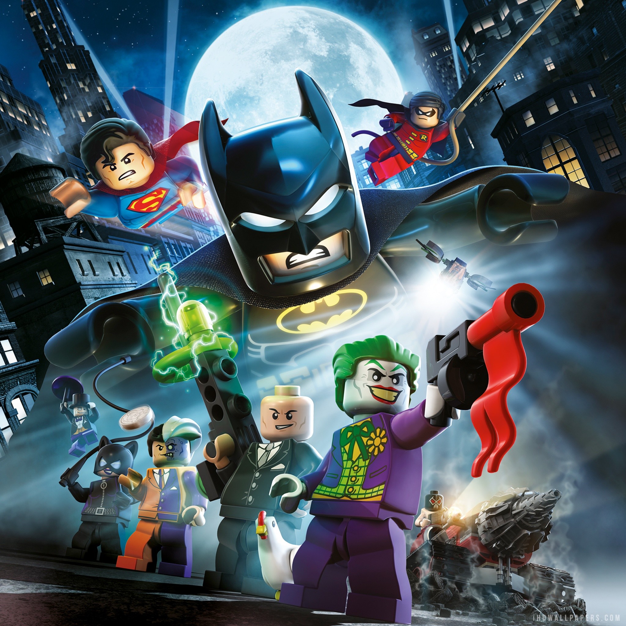 2048x2048 LEGO Batman 2: DC Super Heroes HD Wallpaper HD