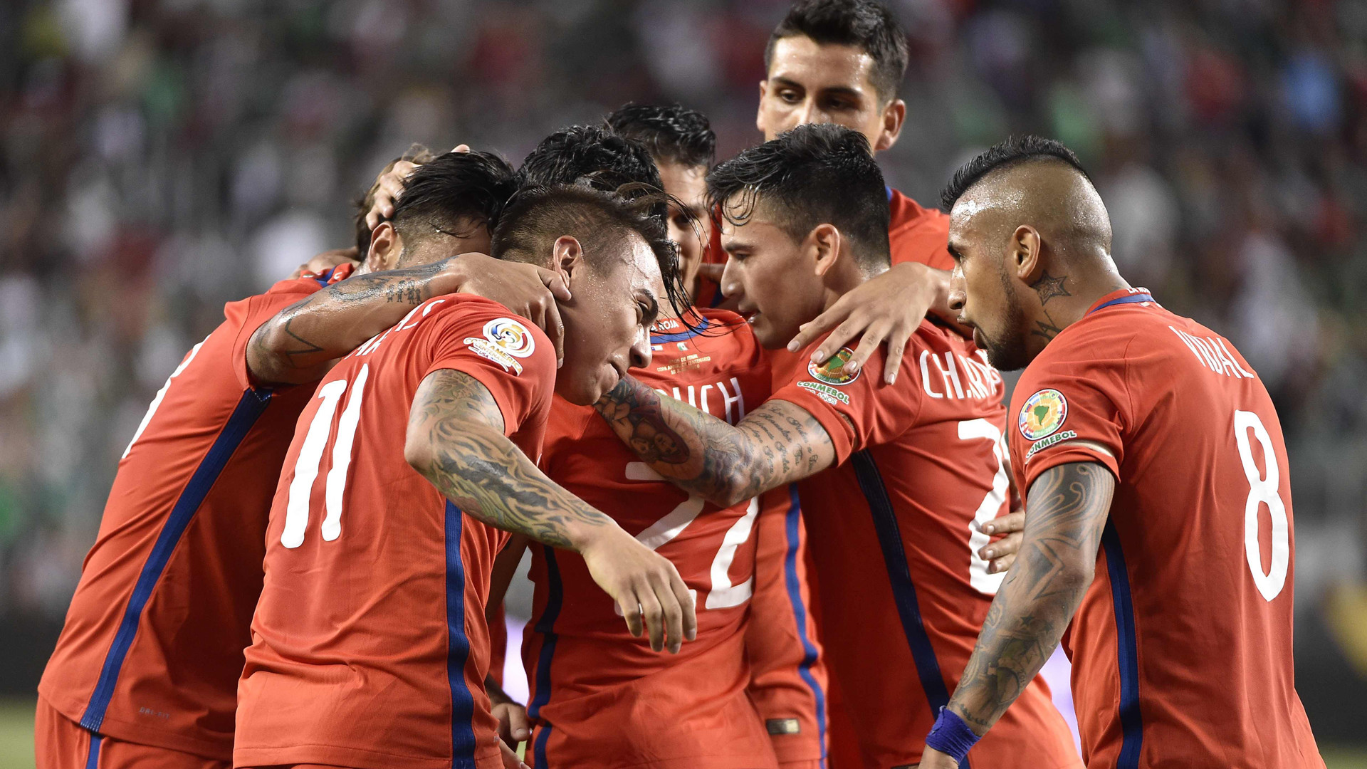 1920x1080 Watch Chile make it through to the semi-finals of the Copa America by  thrashing