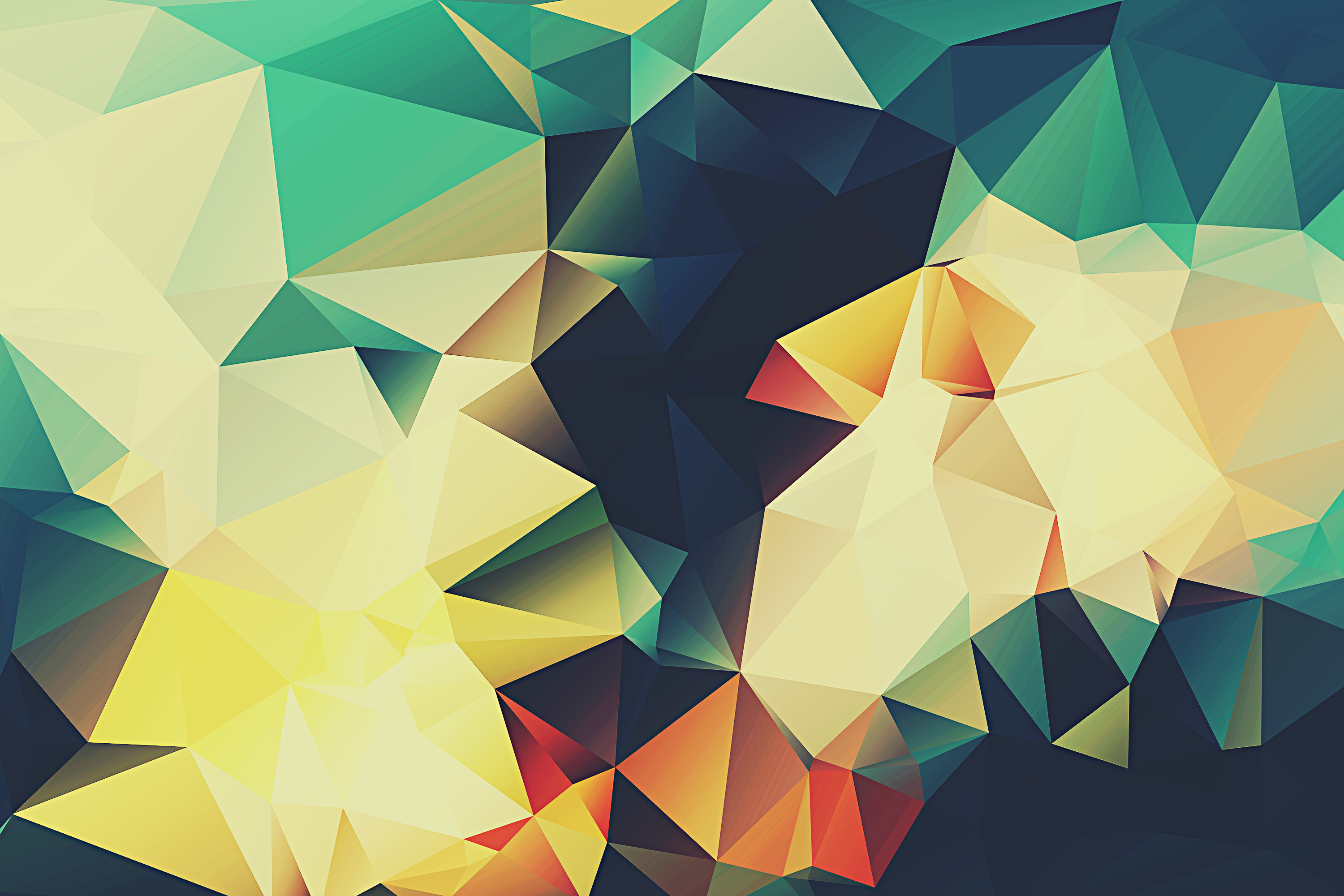 3000x2000 Polygon Background for Android #6926