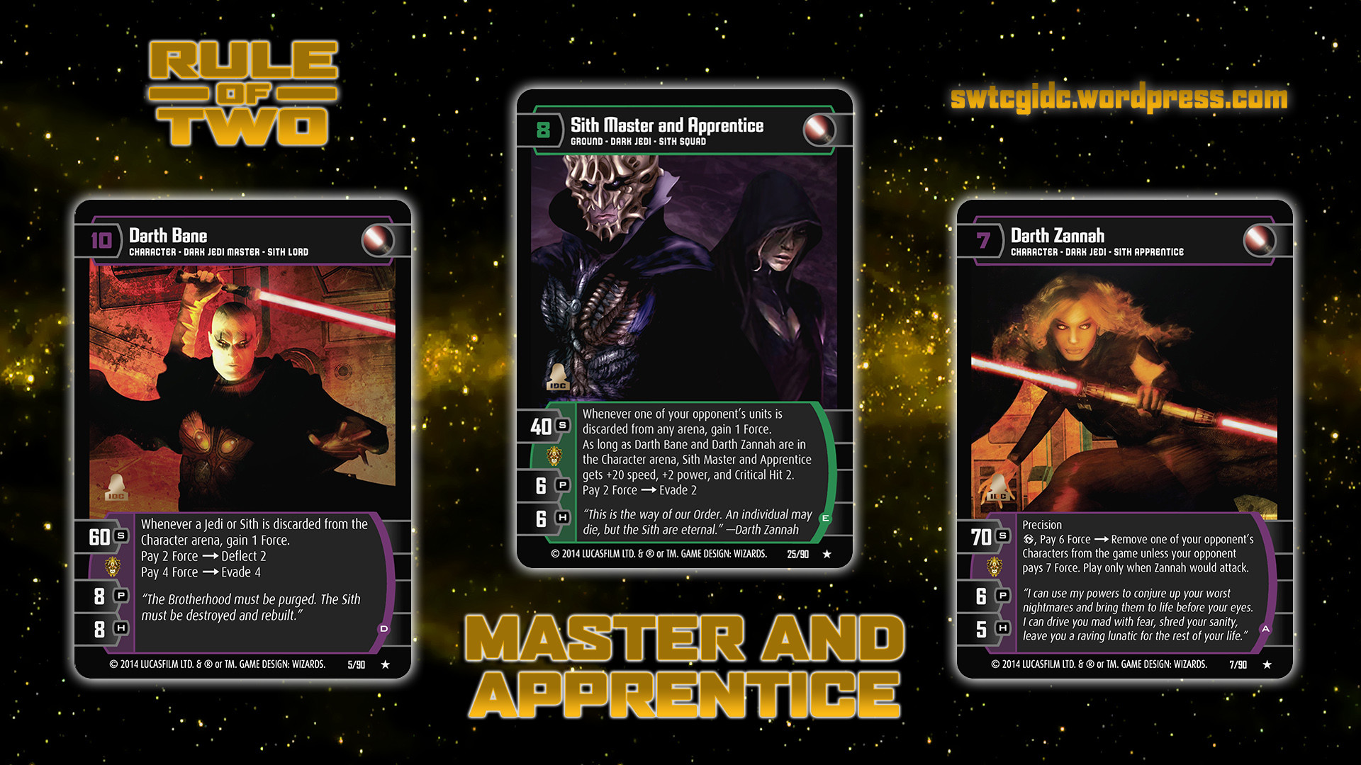 1920x1080 Rule of Two | Star Wars Trading Card Game: Independent Development Committee