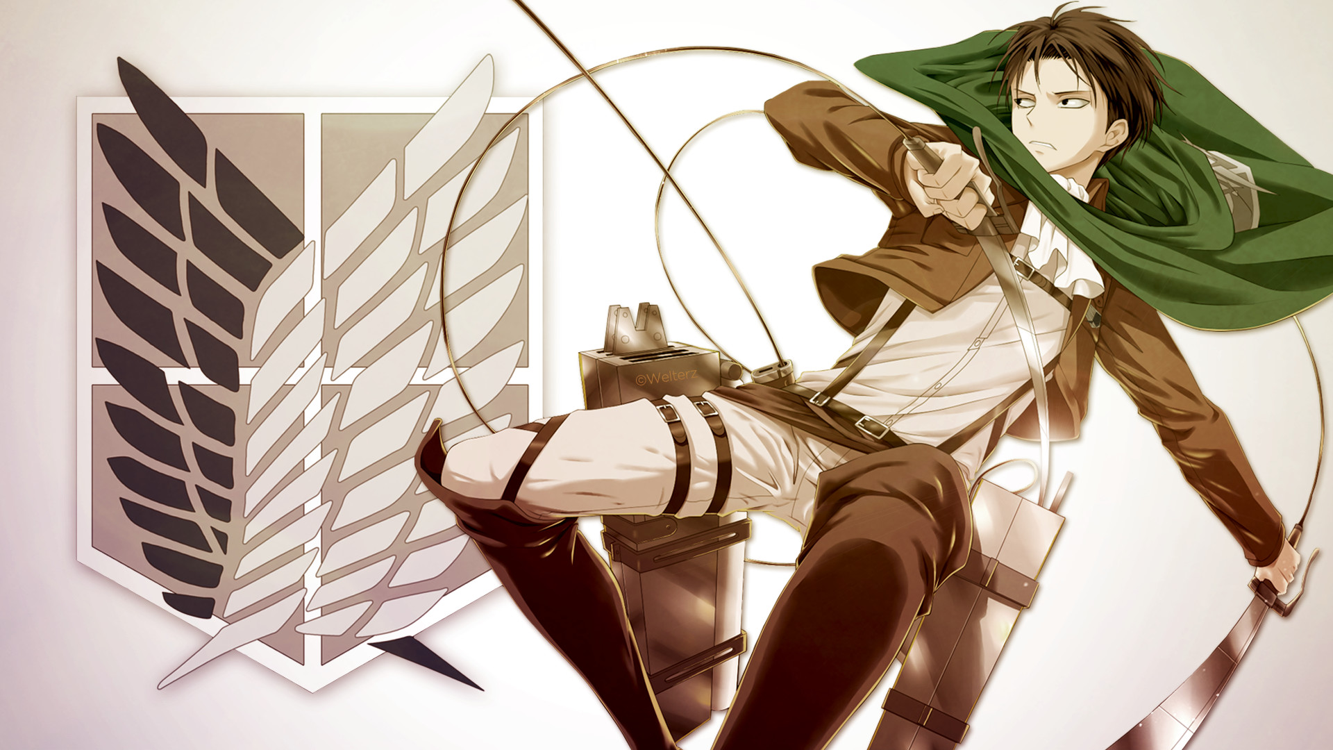 1920x1080 Find this Pin and more on Hearts Blazing. Attack On Titan Levi Wallpaper ...