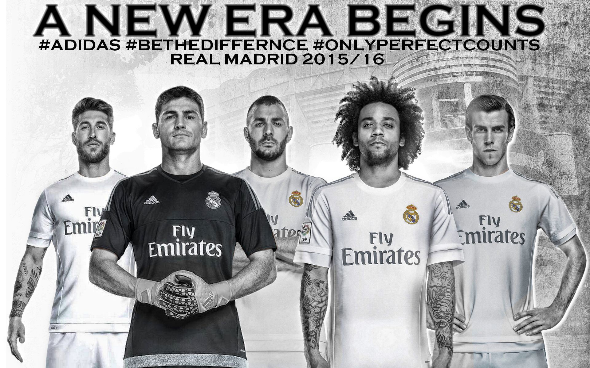 1920x1200 Wallpaper Jersey Real Madrid 2015