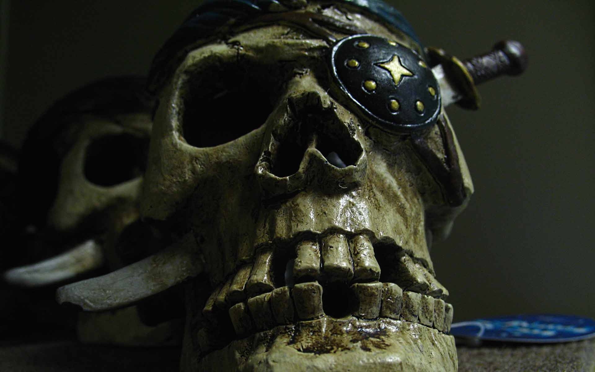 1920x1200 pirate skull