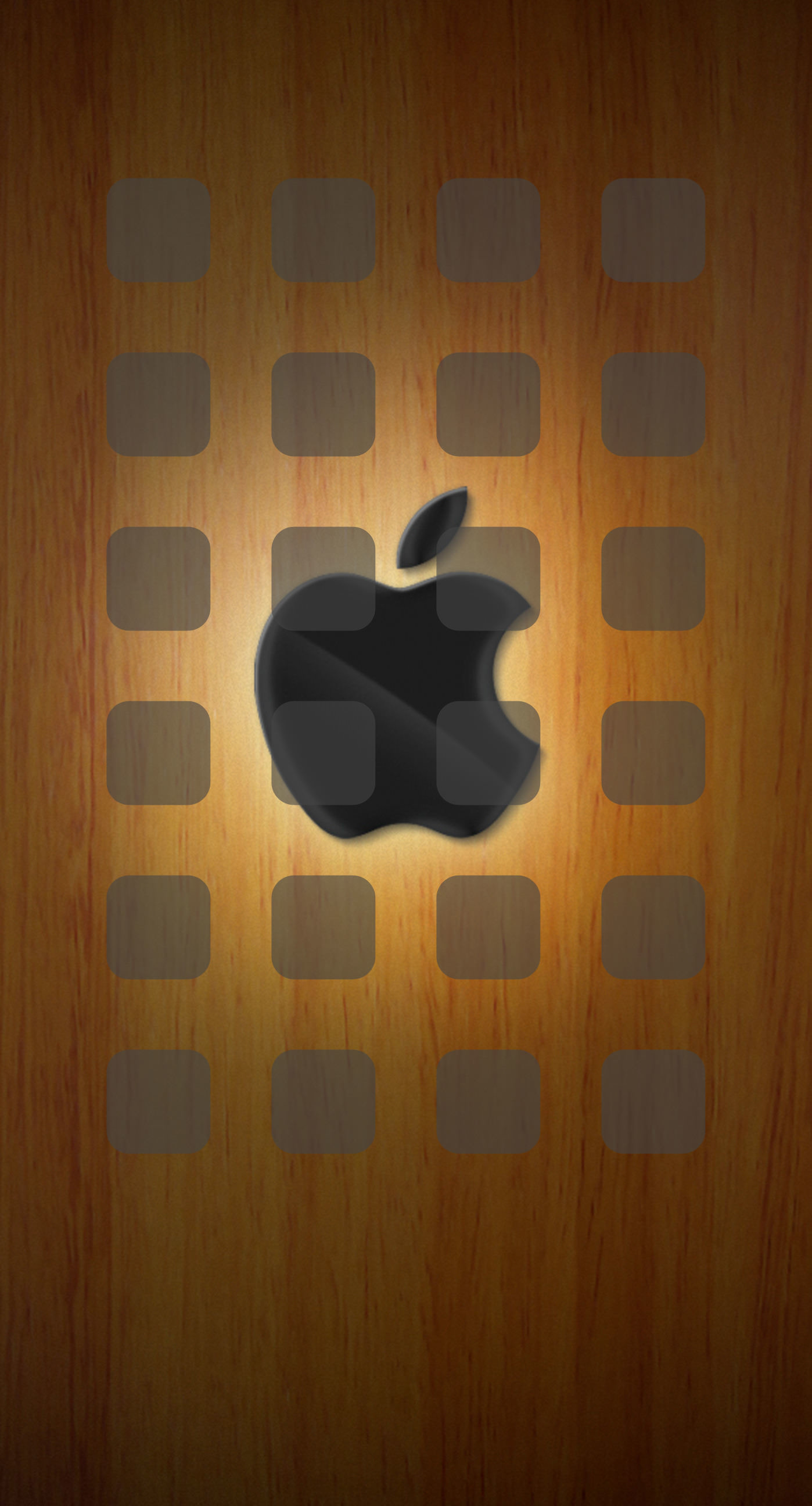 1398x2592 Apple logo shelf cool plate brown iPhone6s Plus / iPhone6 Plus Wallpaper