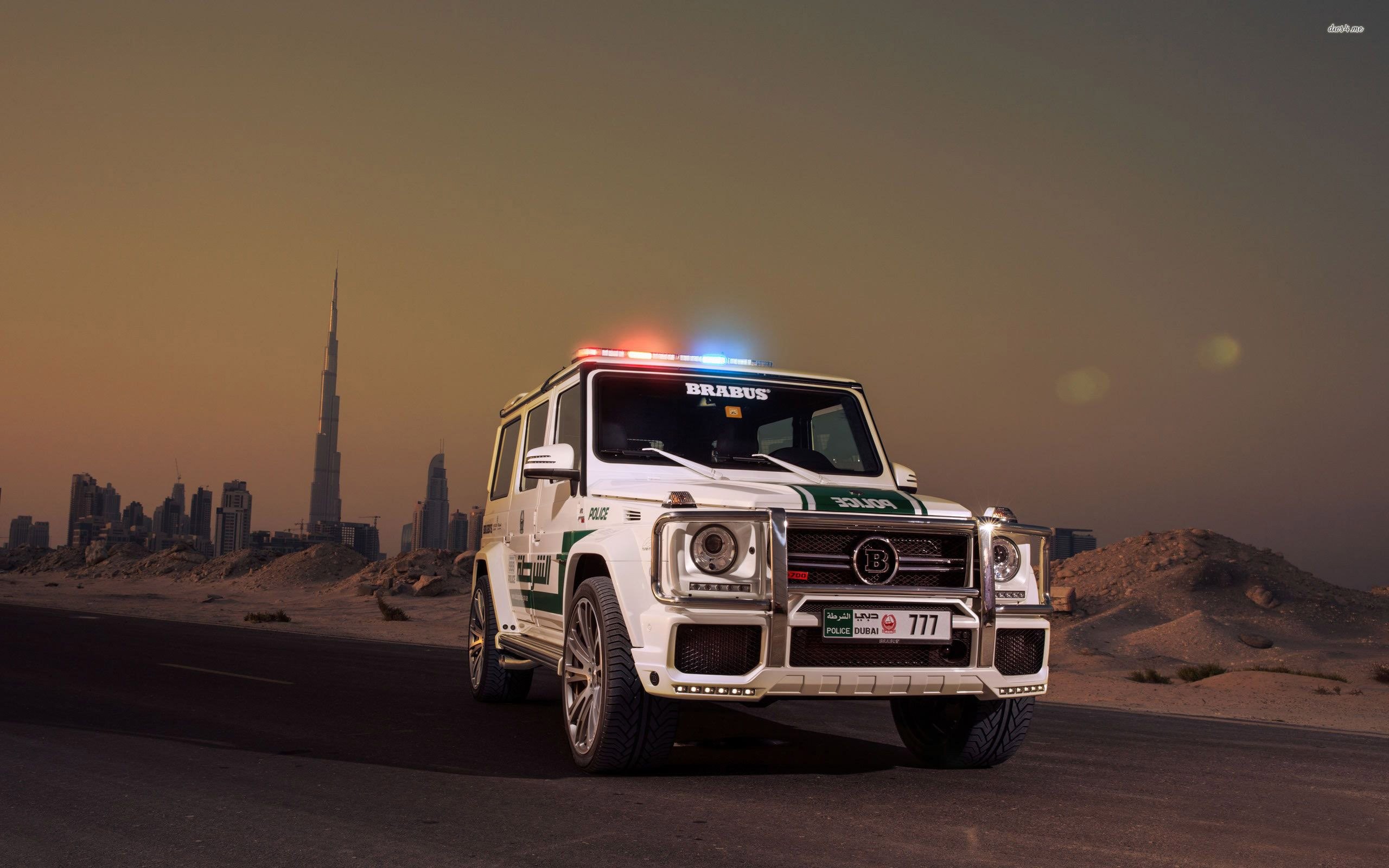 2560x1600 Brabus Mercedes-Benz G63 AMG Police Car