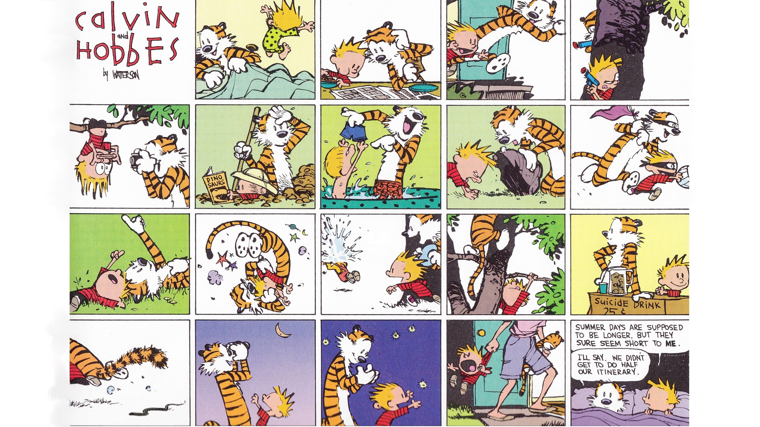 2608x1467 Comics - Calvin und Hobbes Hobbes (Calvin & Hobbes) Calvin (Calvin & Hobbes
