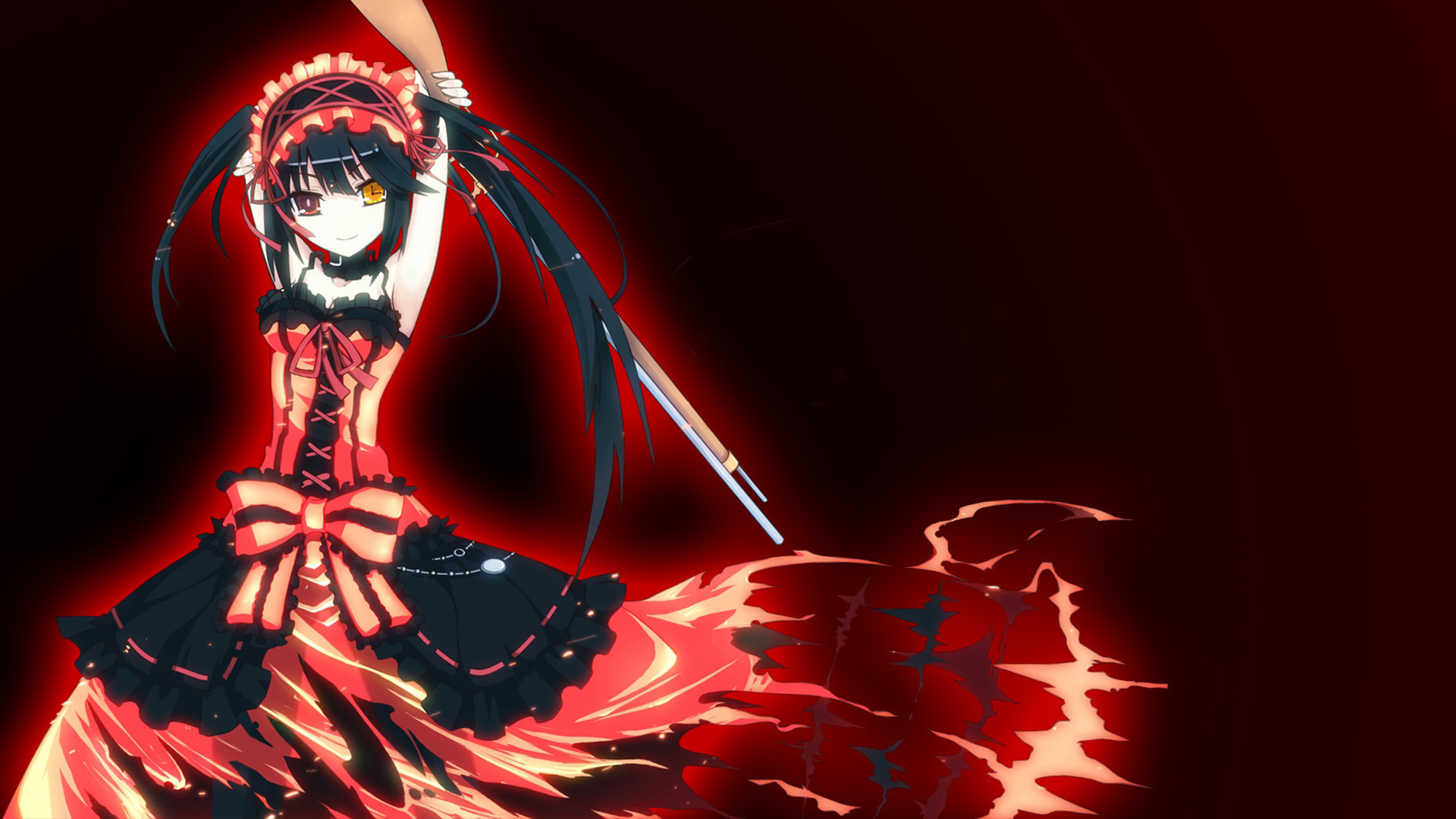 1920x1080 Yuno Gasai Black Dress Wallpaper High Definition As Wallpaper HD